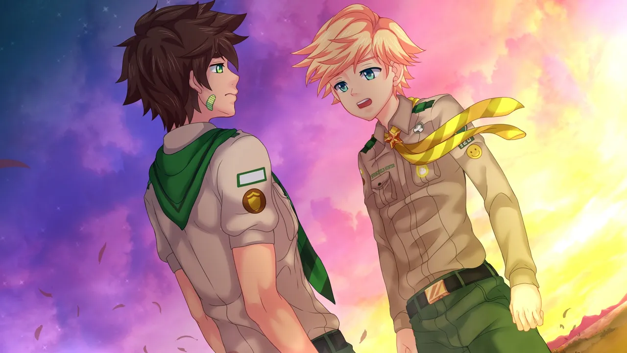 Camp Buddy hunter CGs page 139 featuring keitaro nagame camp buddy parody - uncensored muscle hentai manga - read online free