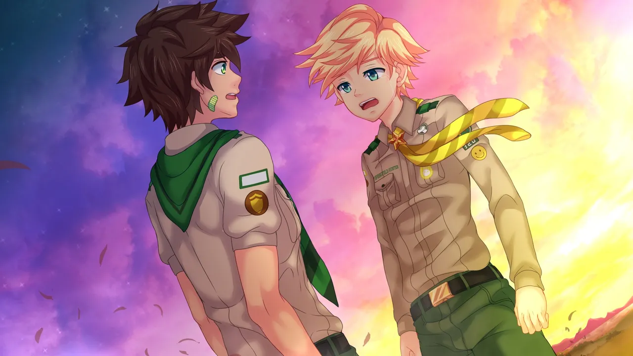 Camp Buddy hunter CGs page 142 featuring keitaro nagame camp buddy parody - uncensored anal hentai manga - read online free