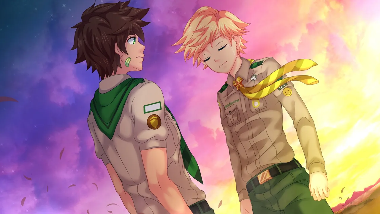 Camp Buddy hunter CGs page 149 featuring keitaro nagame camp buddy parody - uncensored anal hentai manga - read online free