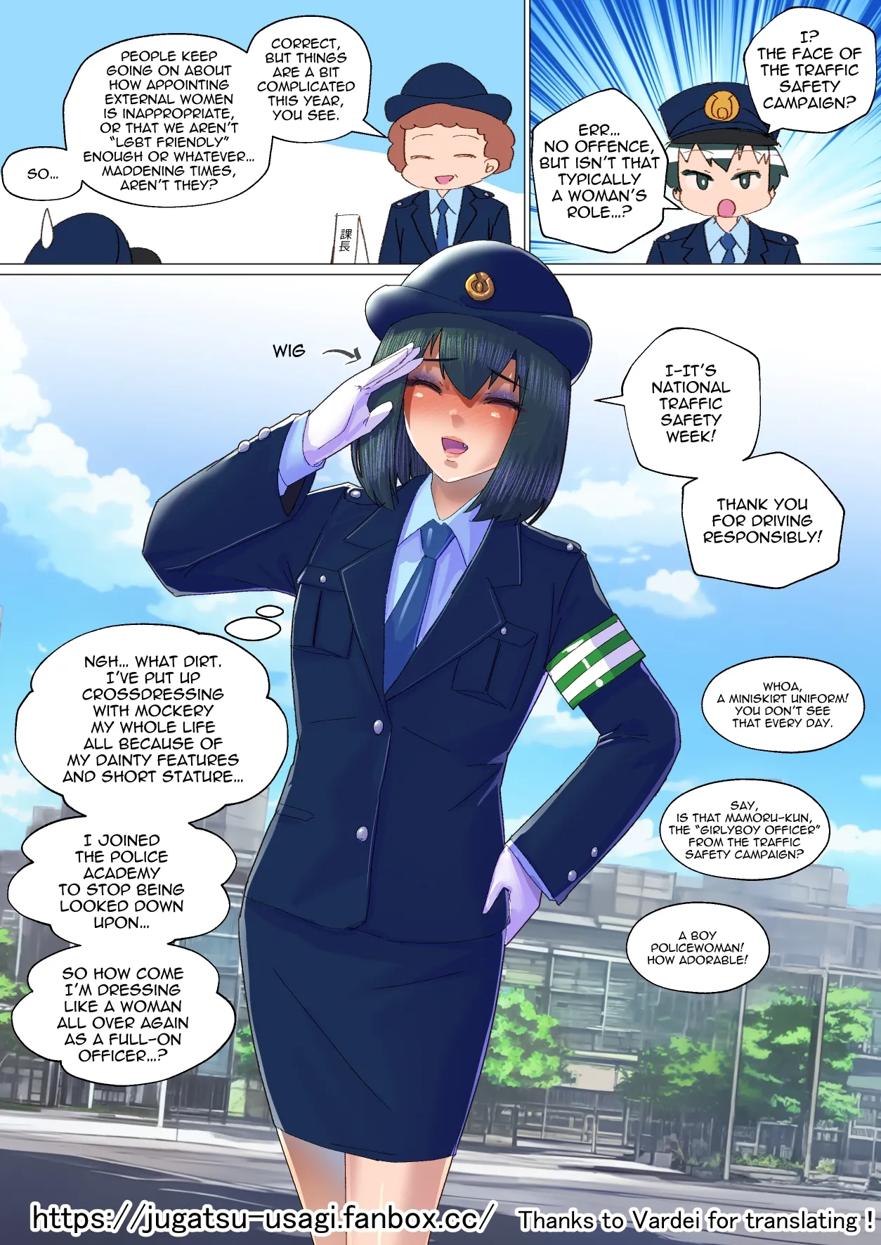 Shigoto Dakara | It's Part of the Job page 19 original parody - full color humiliation hentai manga - read online free