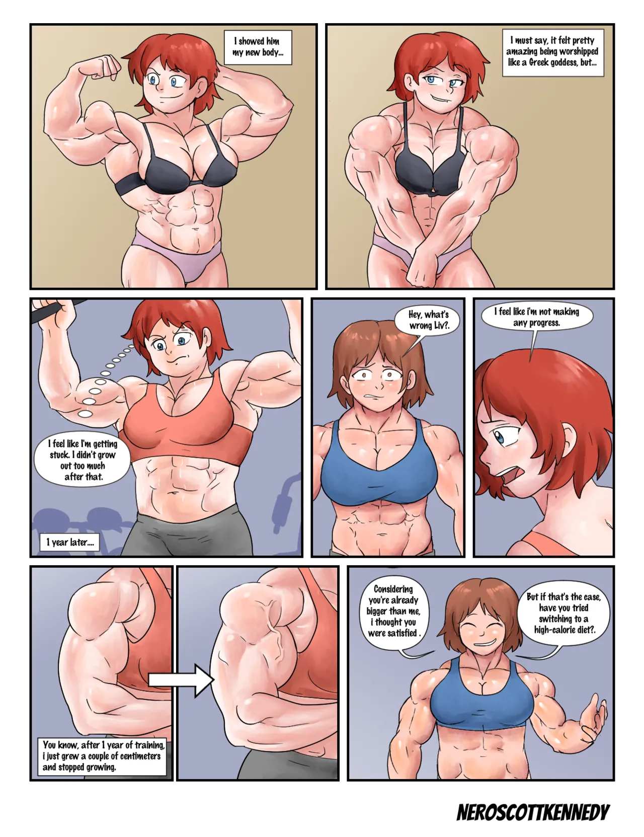 Passionate Growth page 13 - muscle western non-h hentai manga - read online free