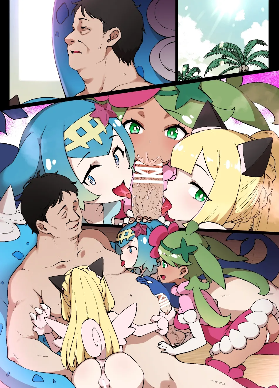 Slave Ball Mind Control: the Alolan Girls & Lana's Mother - Page 11