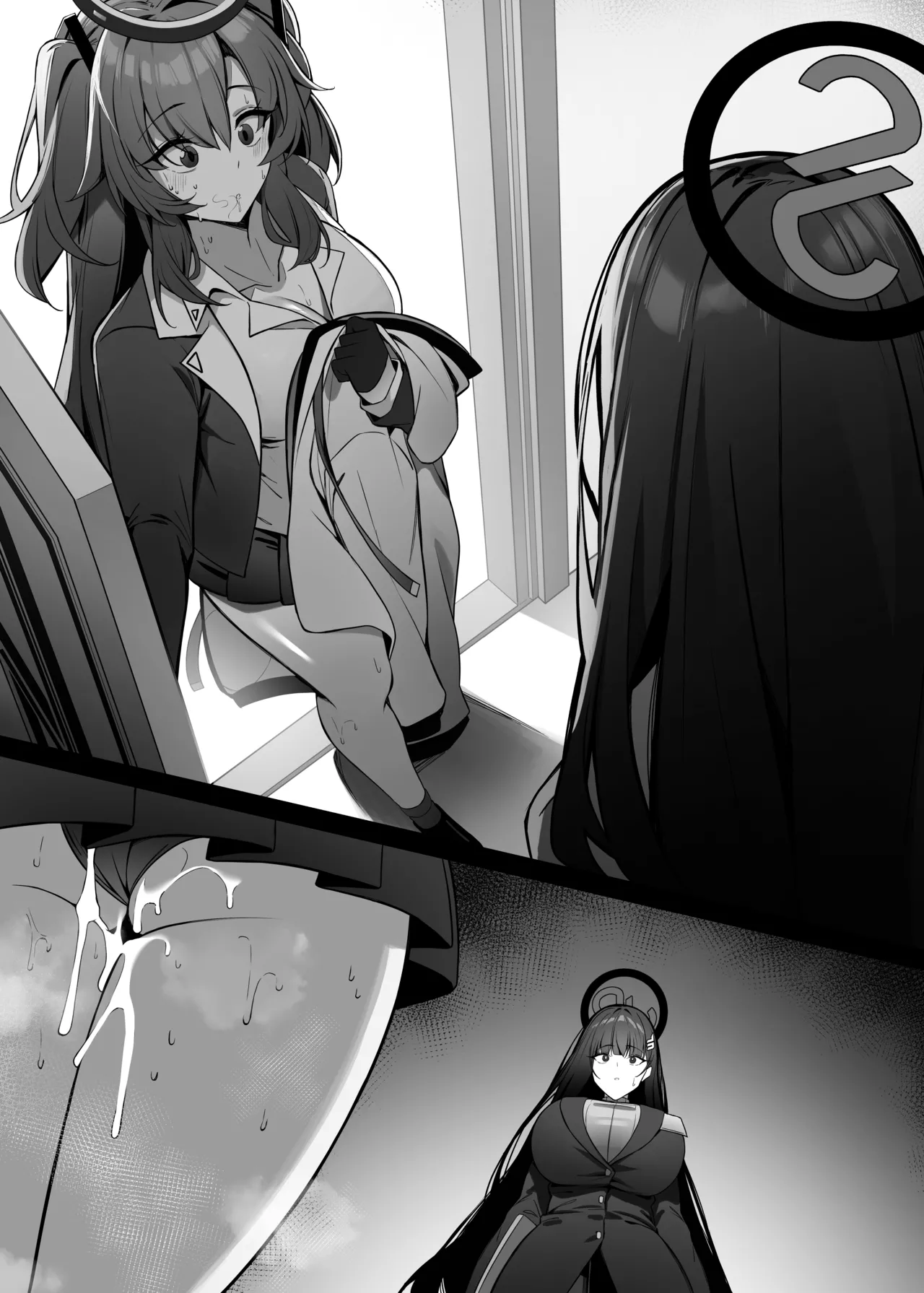 シャーレ当番 page 47 featuring sensei blue archive parody - squirting big breasts hentai manga - read online free