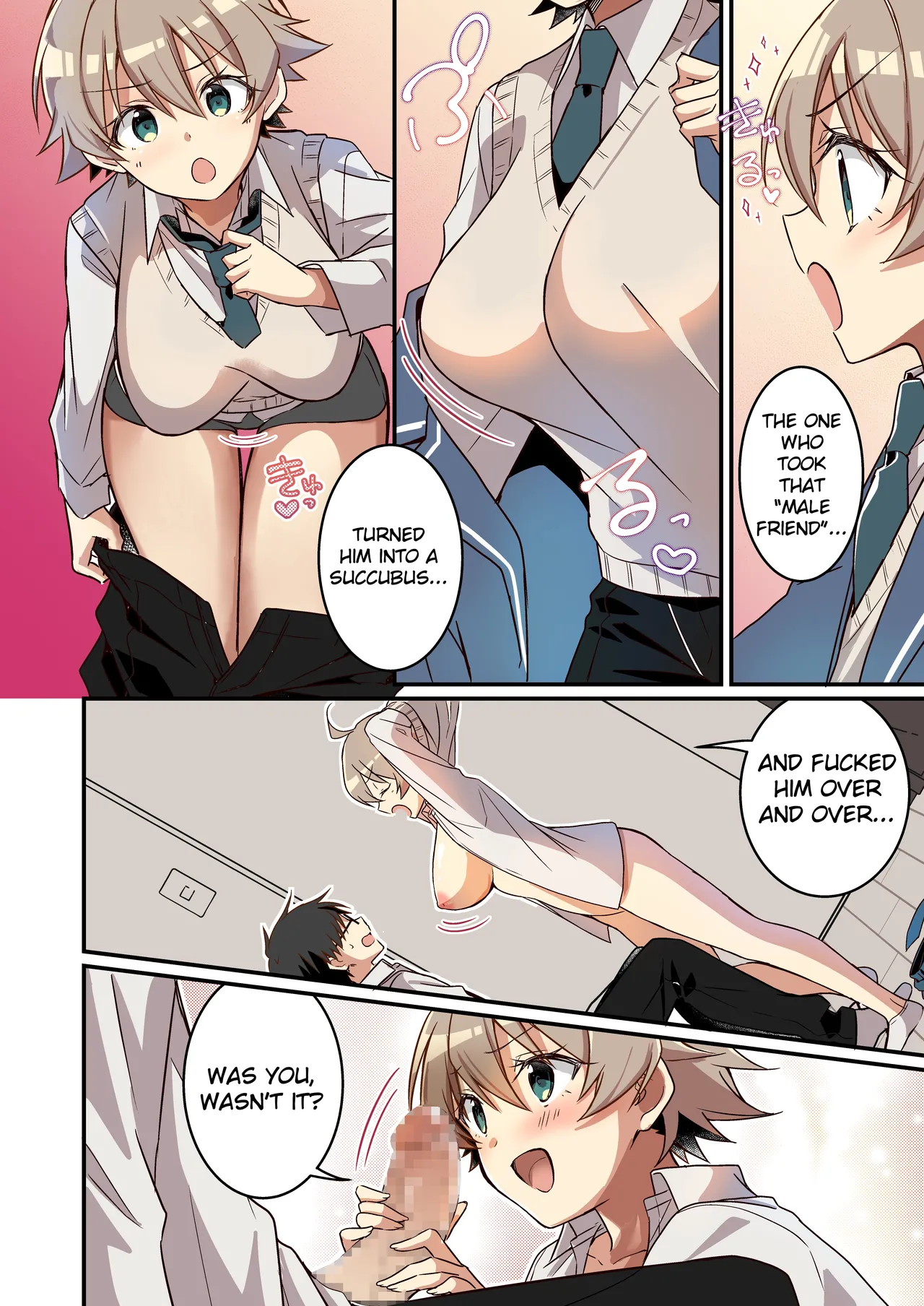 [TSF no F (NOMU)] Shoukan Sareta Succubus ga Boku da Nante Kiitenain desu kedo (Heart) | I Didn't Expect that I'D be the Summoned Succubus (heart) [English] [TheFrogManScans] page 30 original parody - sole female sole male hentai manga - read online free