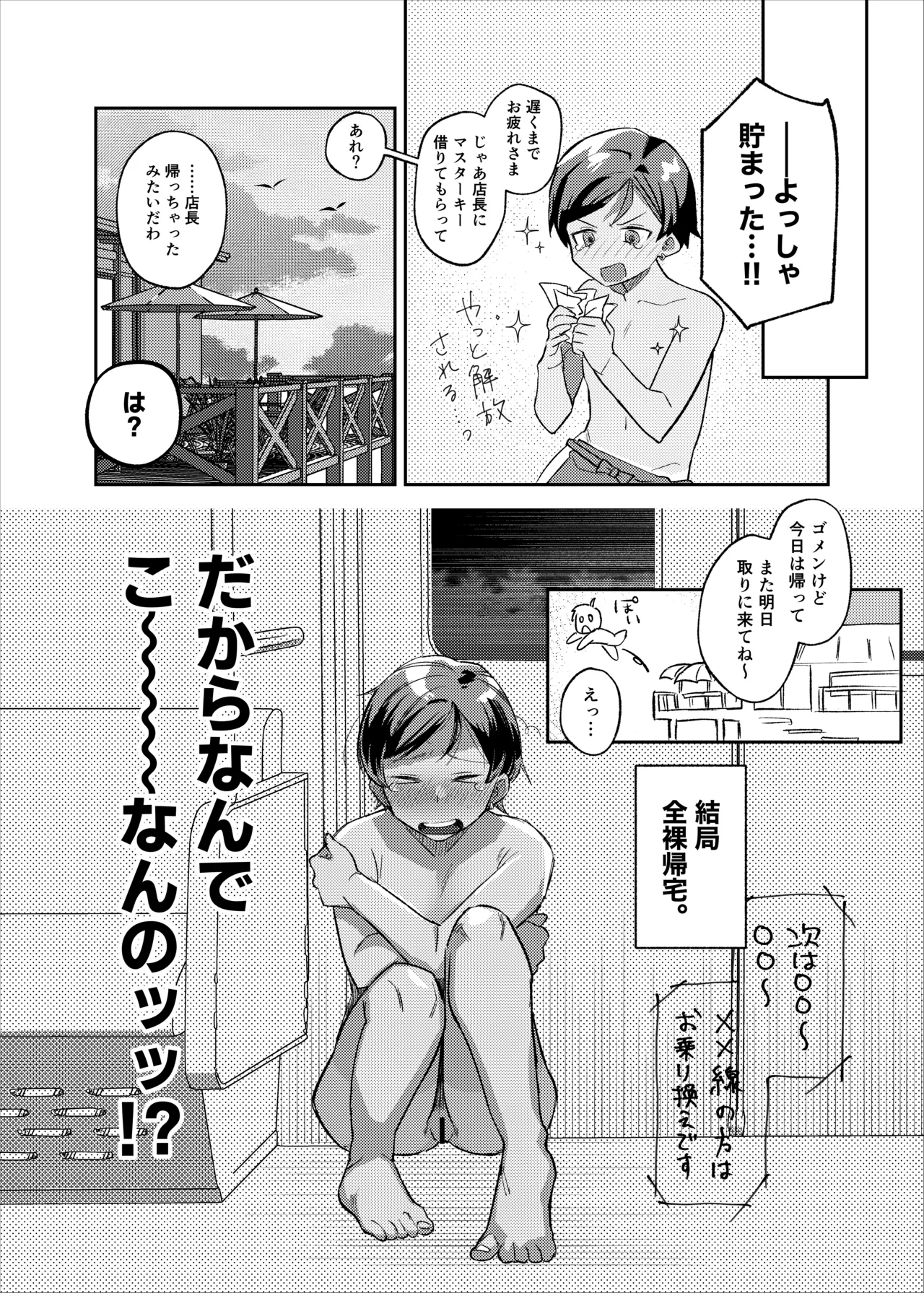 Otoko Mizugi Challenge 1-3 - Page 9