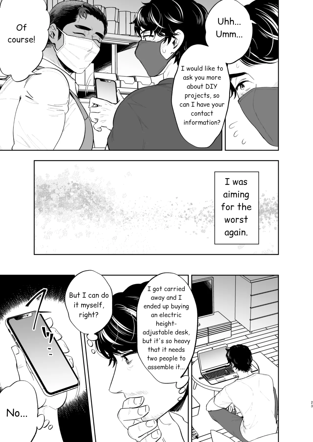 Reversible DIY page 21 original parody - handjob kissing hentai manga - read online free