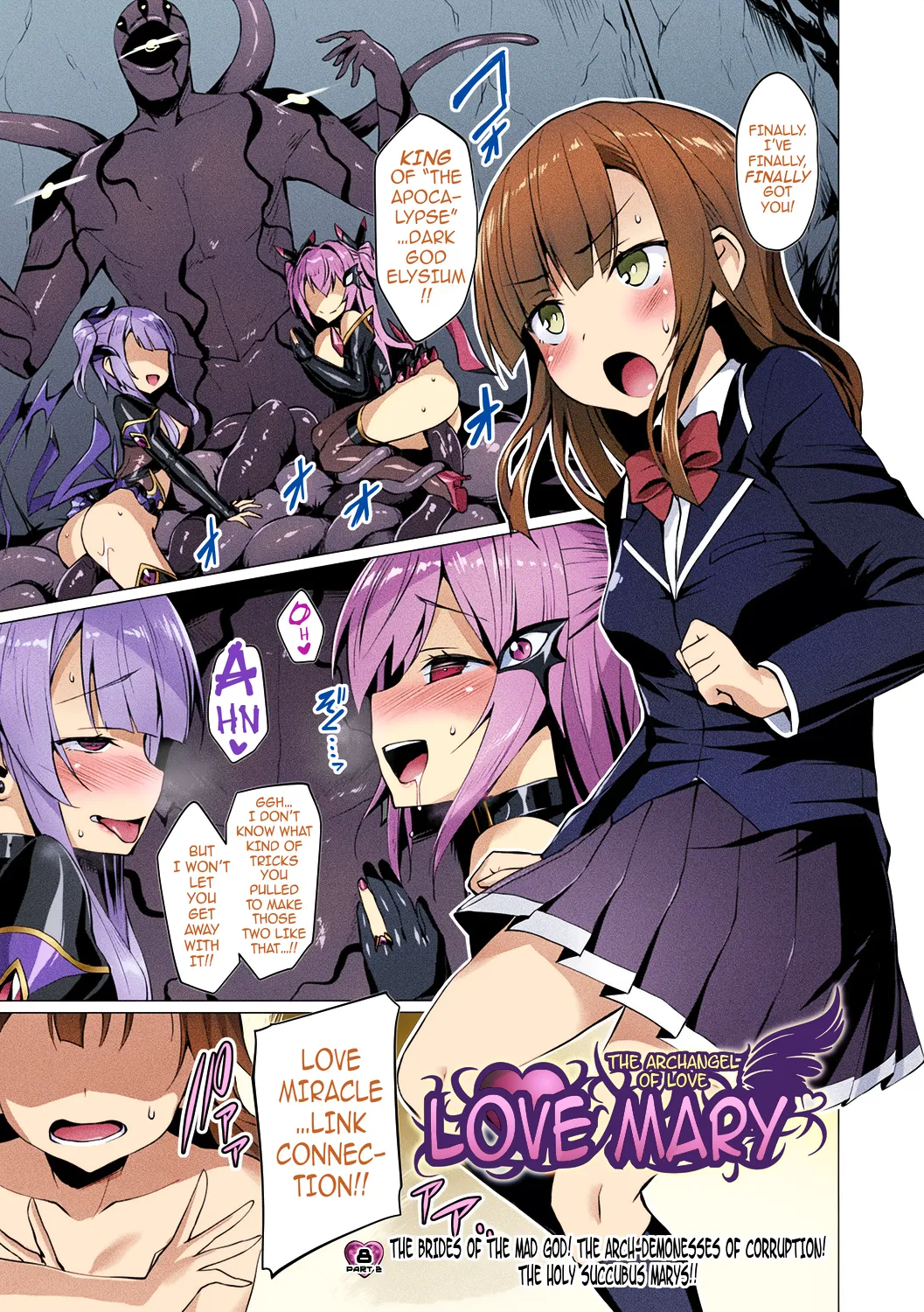Page 147 of [Satou Kuuki] Aisei Tenshi Love Mary ～Akusei Jutai～ | The Archangel of Love, Love Mary ~Malignant Corruption~ [English] {darknight} {Hen_Colorist} {UnderhillTH} [Decensored] [Colorized] [Digital]