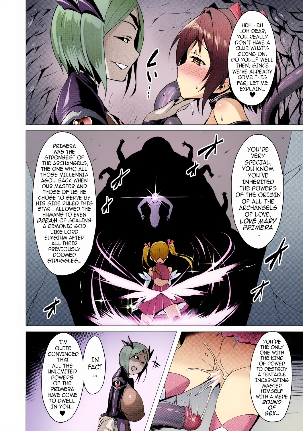 Page 22 of [Satou Kuuki] Aisei Tenshi Love Mary ～Akusei Jutai～ | The Archangel of Love, Love Mary ~Malignant Corruption~ [English] {darknight} {Hen_Colorist} {UnderhillTH} [Decensored] [Colorized] [Digital]