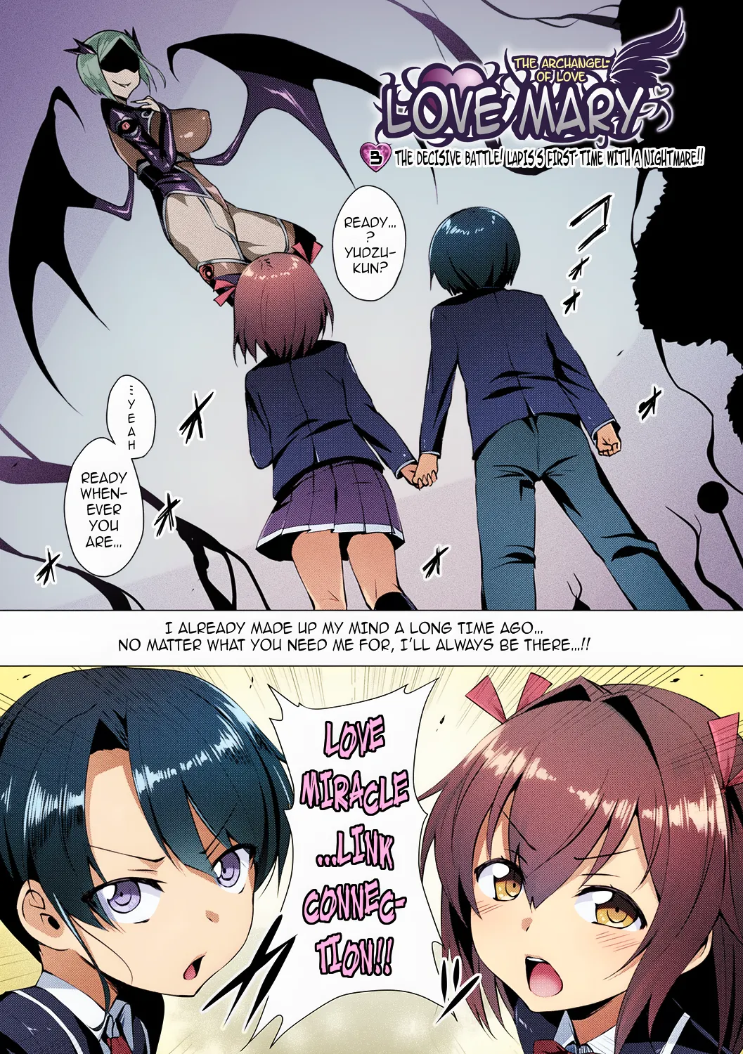 Page 47 of [Satou Kuuki] Aisei Tenshi Love Mary ～Akusei Jutai～ | The Archangel of Love, Love Mary ~Malignant Corruption~ [English] {darknight} {Hen_Colorist} {UnderhillTH} [Decensored] [Colorized] [Digital]