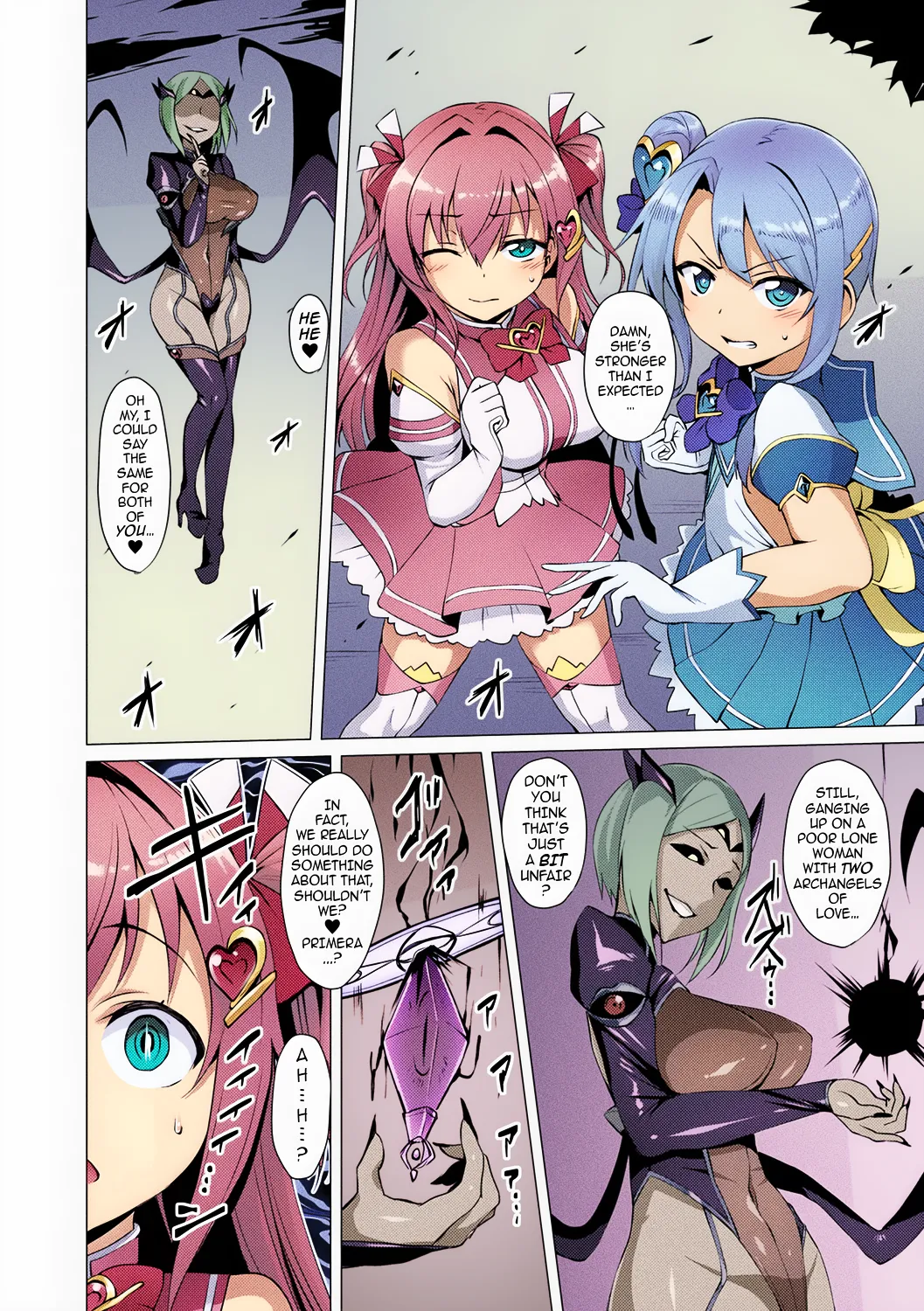 Page 50 of [Satou Kuuki] Aisei Tenshi Love Mary ～Akusei Jutai～ | The Archangel of Love, Love Mary ~Malignant Corruption~ [English] {darknight} {Hen_Colorist} {UnderhillTH} [Decensored] [Colorized] [Digital]