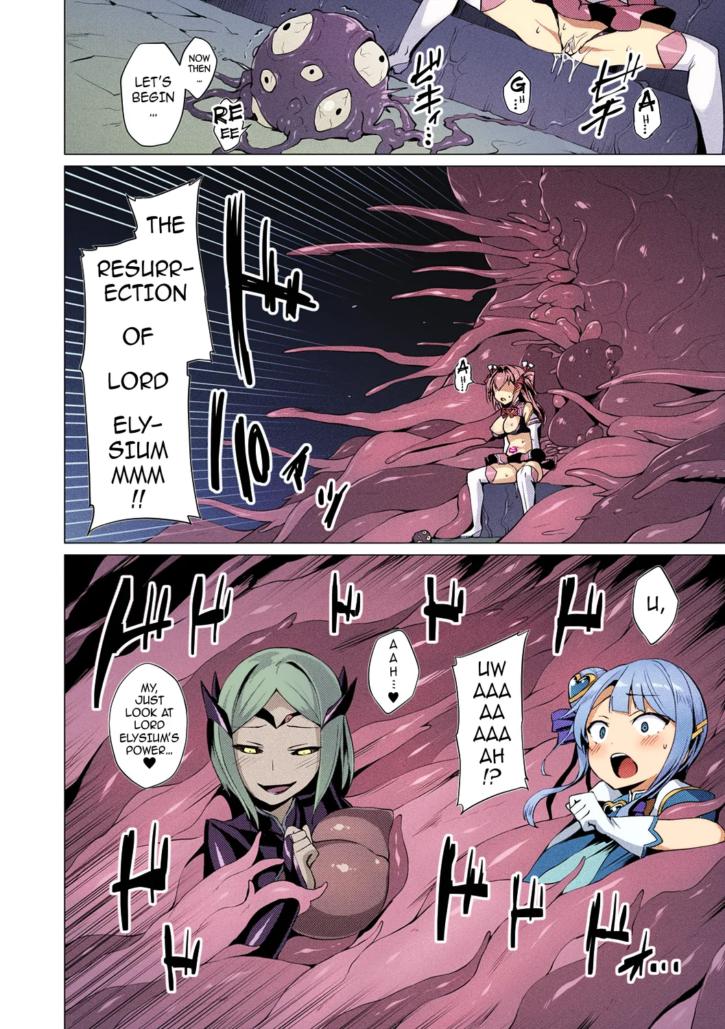 Page 84 of [Satou Kuuki] Aisei Tenshi Love Mary ～Akusei Jutai～ | The Archangel of Love, Love Mary ~Malignant Corruption~ [English] {darknight} {Hen_Colorist} {UnderhillTH} [Decensored] [Colorized] [Digital]
