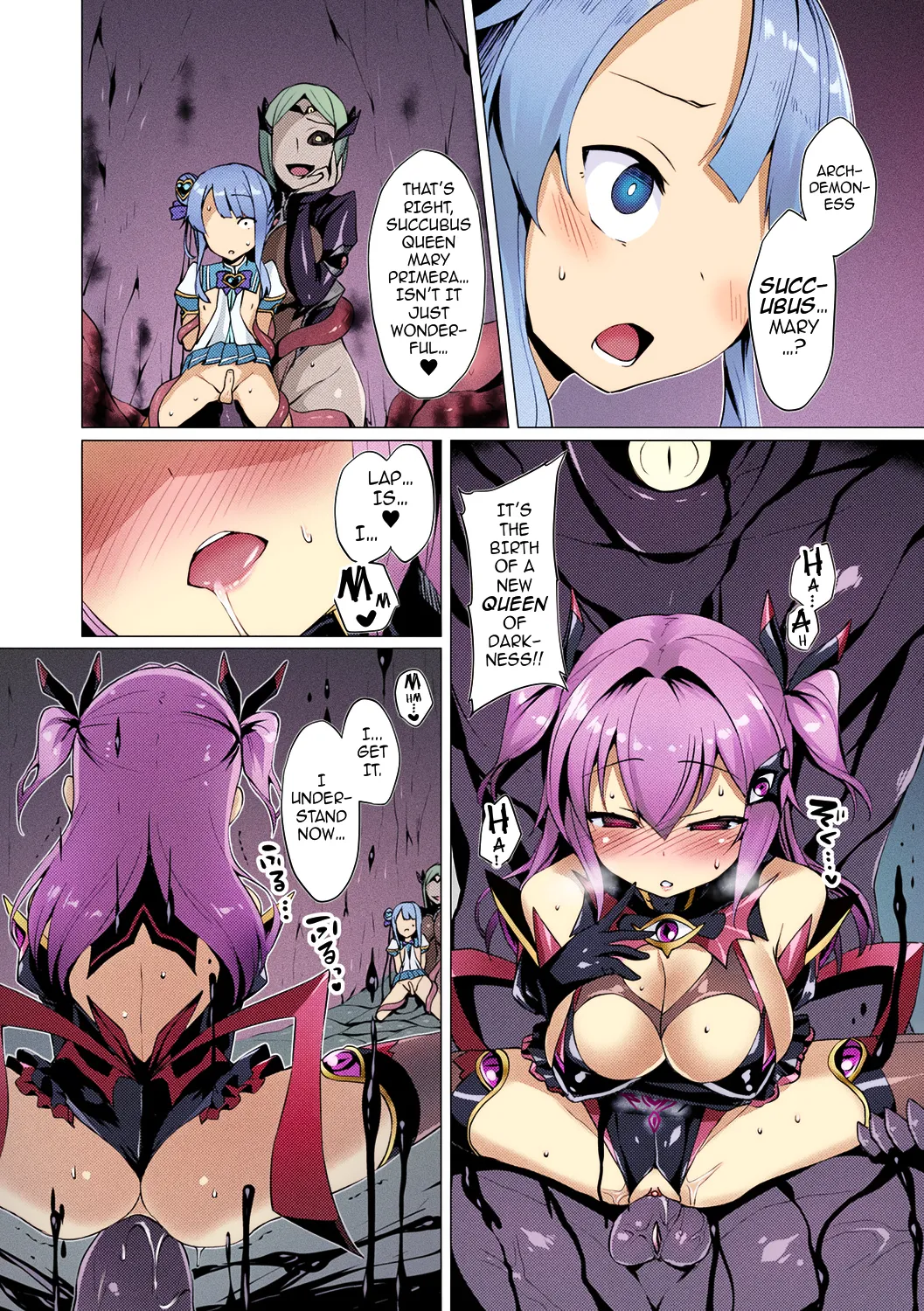 Page 92 of [Satou Kuuki] Aisei Tenshi Love Mary ～Akusei Jutai～ | The Archangel of Love, Love Mary ~Malignant Corruption~ [English] {darknight} {Hen_Colorist} {UnderhillTH} [Decensored] [Colorized] [Digital]