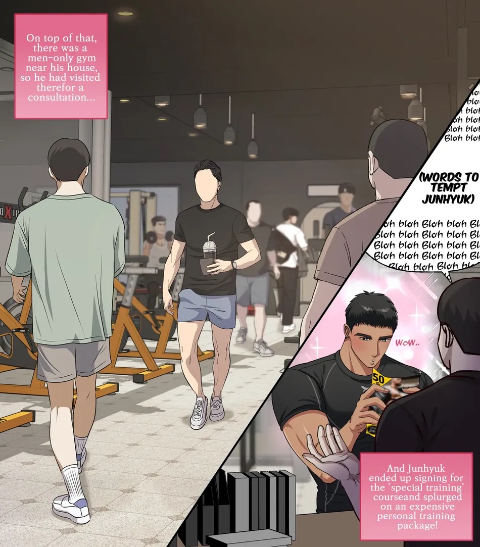 Junhyuk’s Ecchi Daily Life – Gym Edition page 18 original parody - nakadashi full color hentai manga - read online free