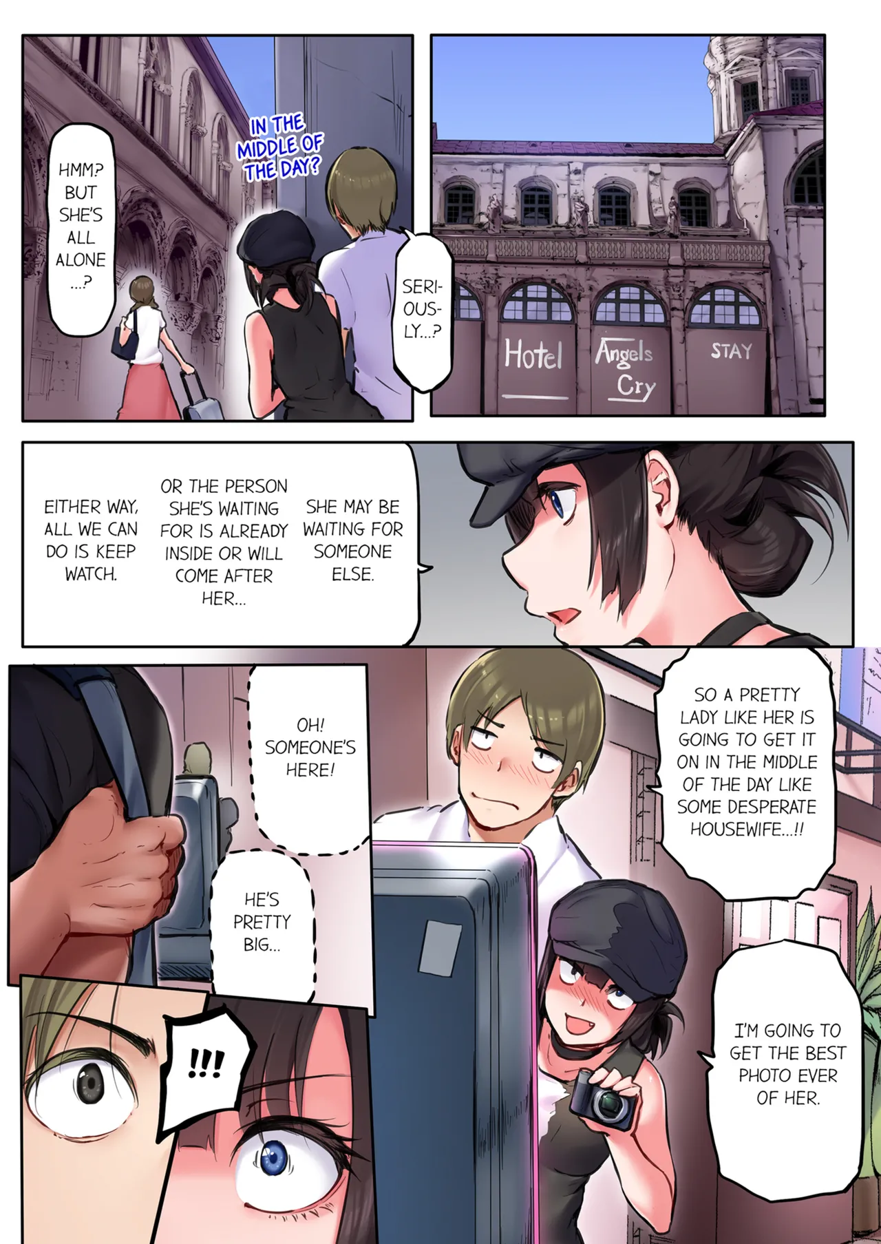 That Won't Fit...! All Night Sex with the Biggest Cock Vol.1-5 page 223 - mmf threesome group hentai manga - read online free