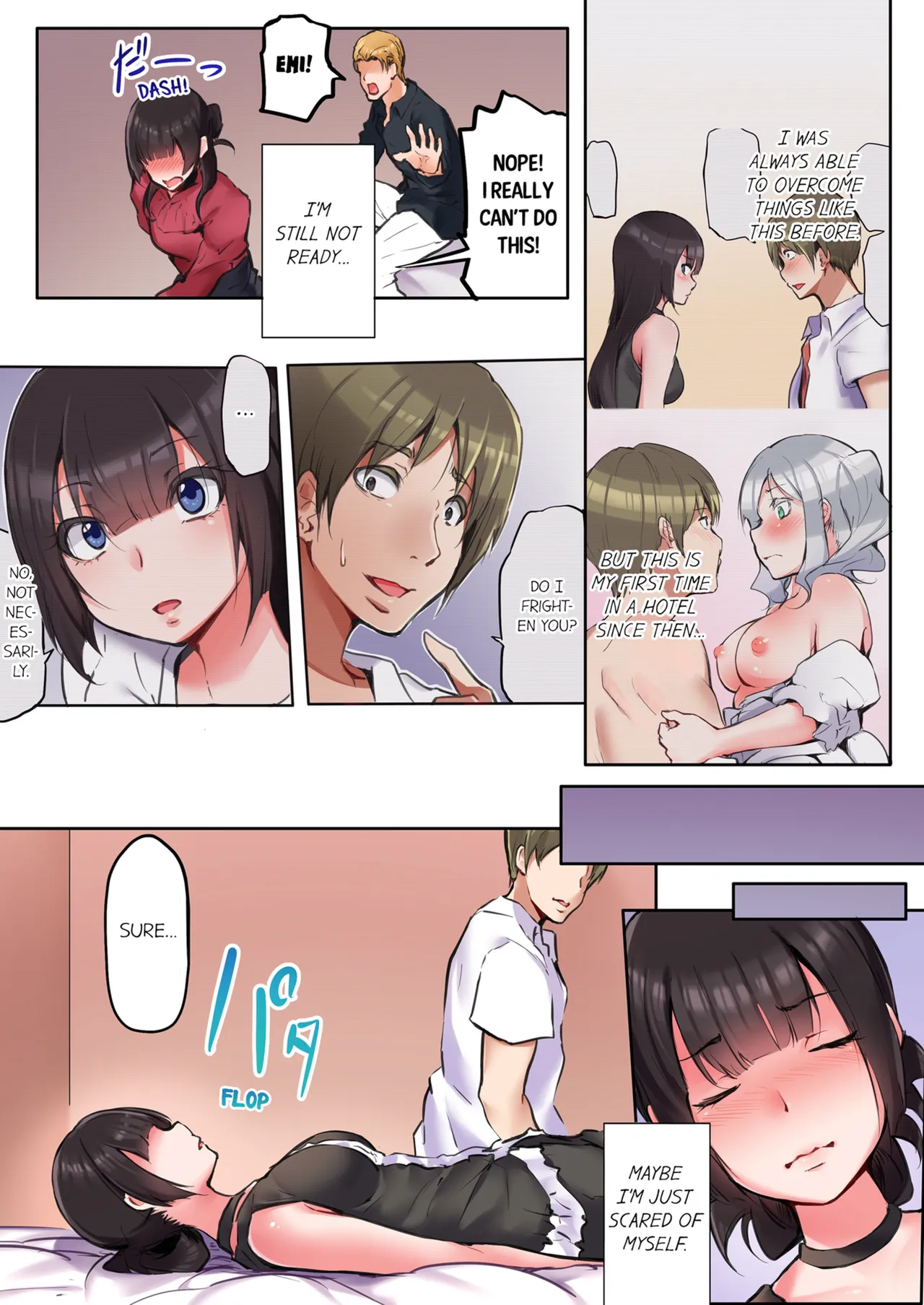 That Won't Fit...! All Night Sex with the Biggest Cock Vol.1-5 page 230 - mmf threesome group hentai manga - read online free