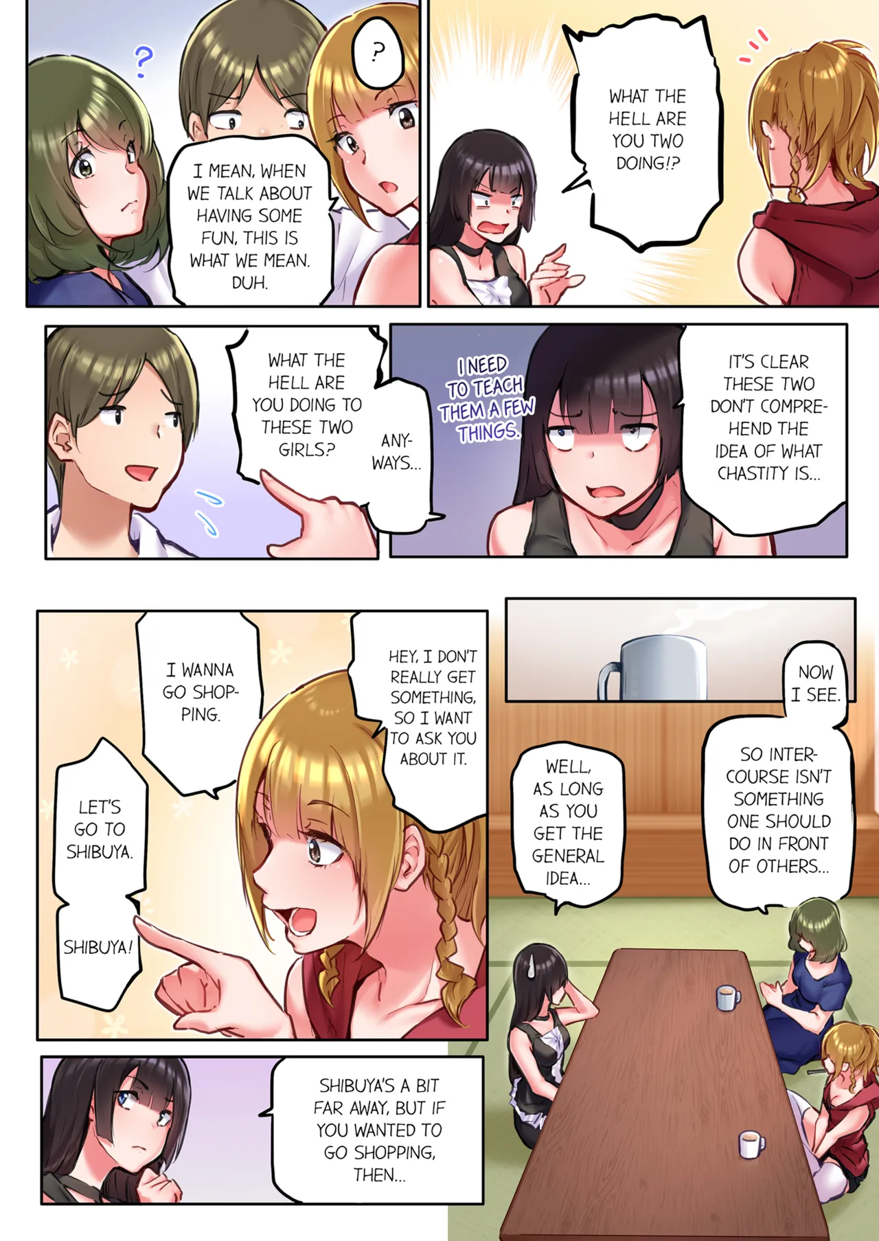 That Won't Fit...! All Night Sex with the Biggest Cock Vol.1-5 page 297 - sole female sole male hentai manga - read online free