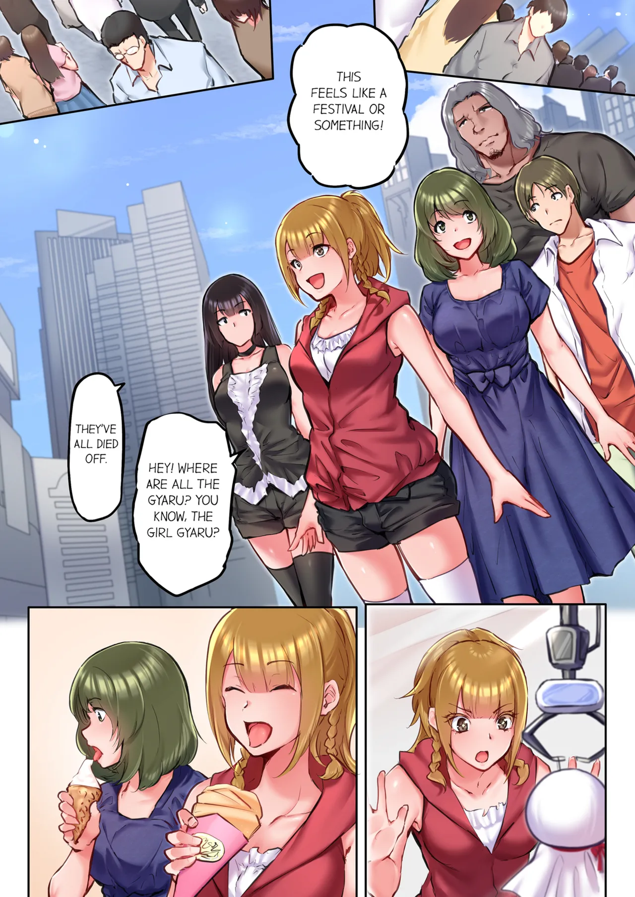 That Won't Fit...! All Night Sex with the Biggest Cock Vol.1-5 page 298 - sole female sole male hentai manga - read online free