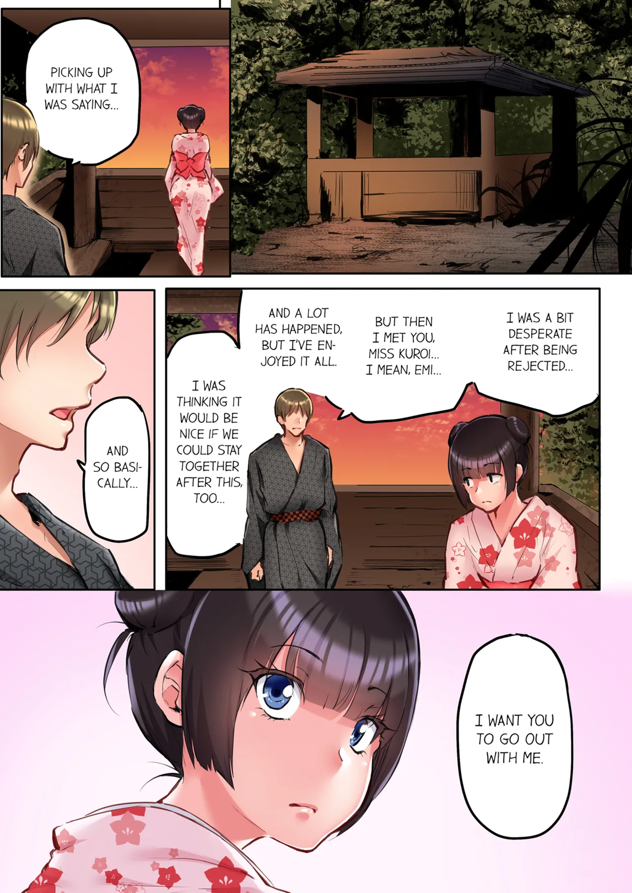 That Won't Fit...! All Night Sex with the Biggest Cock Vol.1-5 page 348 - mmf threesome group hentai manga - read online free