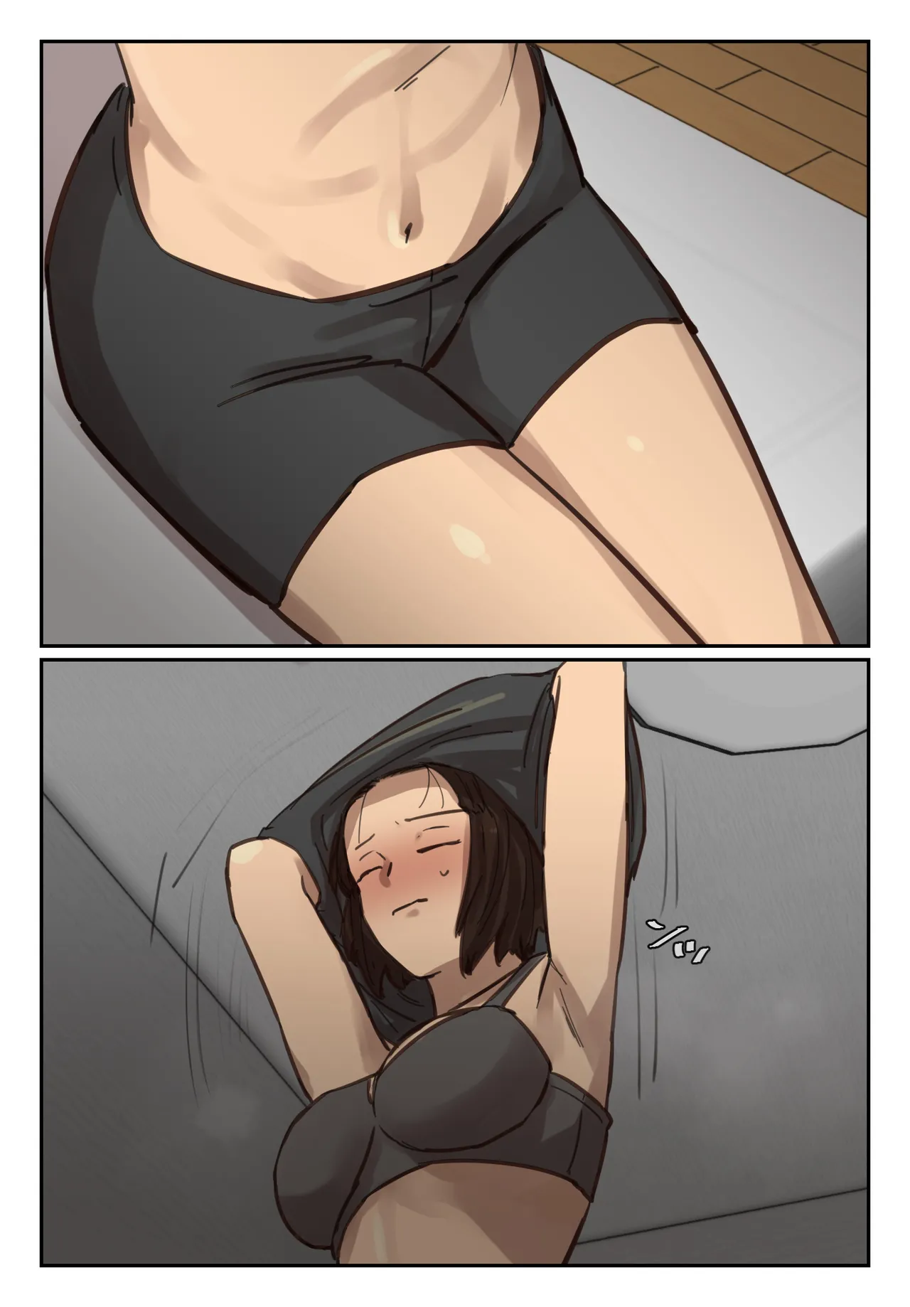 Sotsu Aru ni Ita Menshiki no Nai Fu Tōkō no Kimi ga. page 19 original parody - full color mosaic censorship hentai manga - read online free