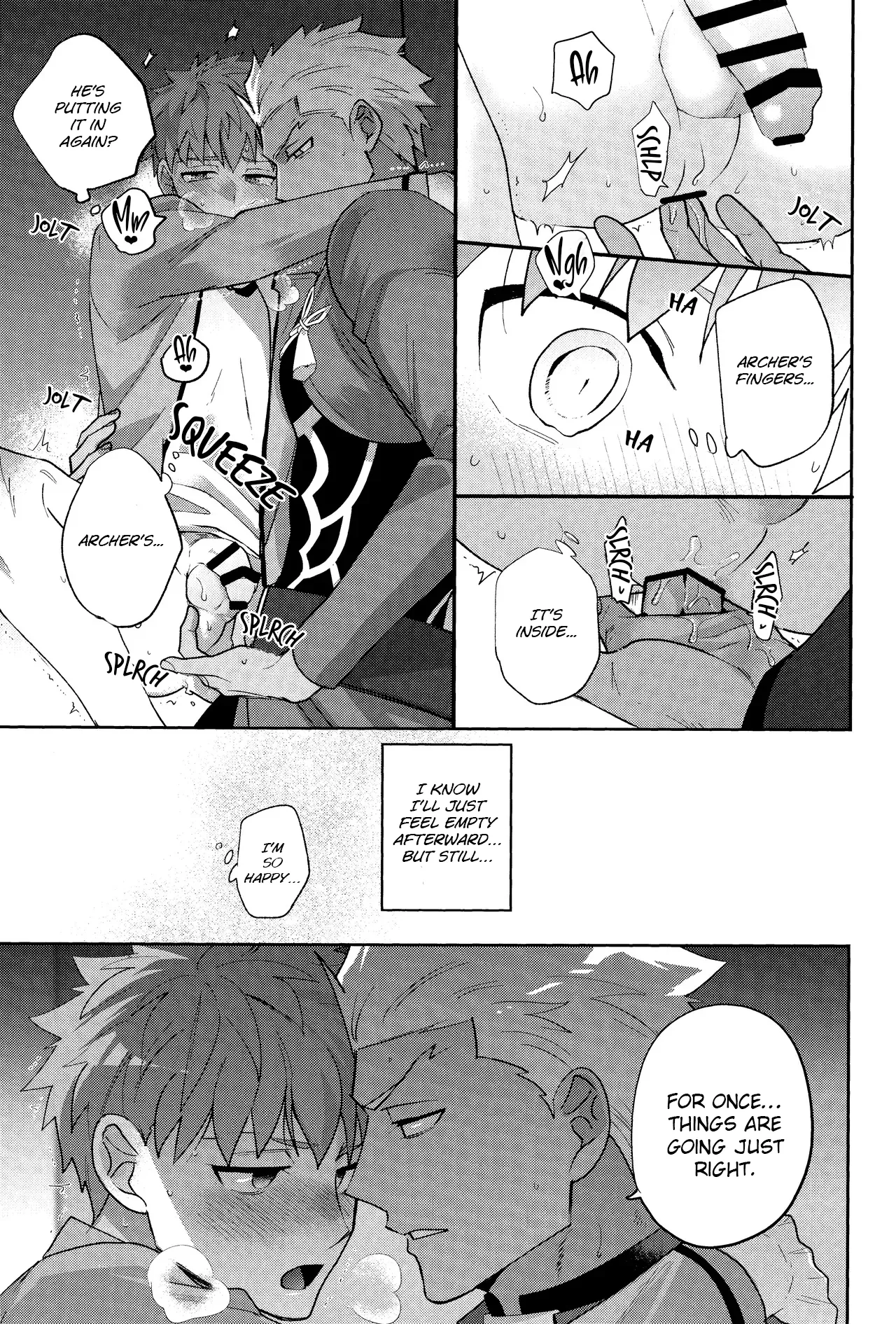 Misshitsu tojikome 24 ji page 14 featuring archer fate stay night parody - kissing dark skin hentai manga - read online free