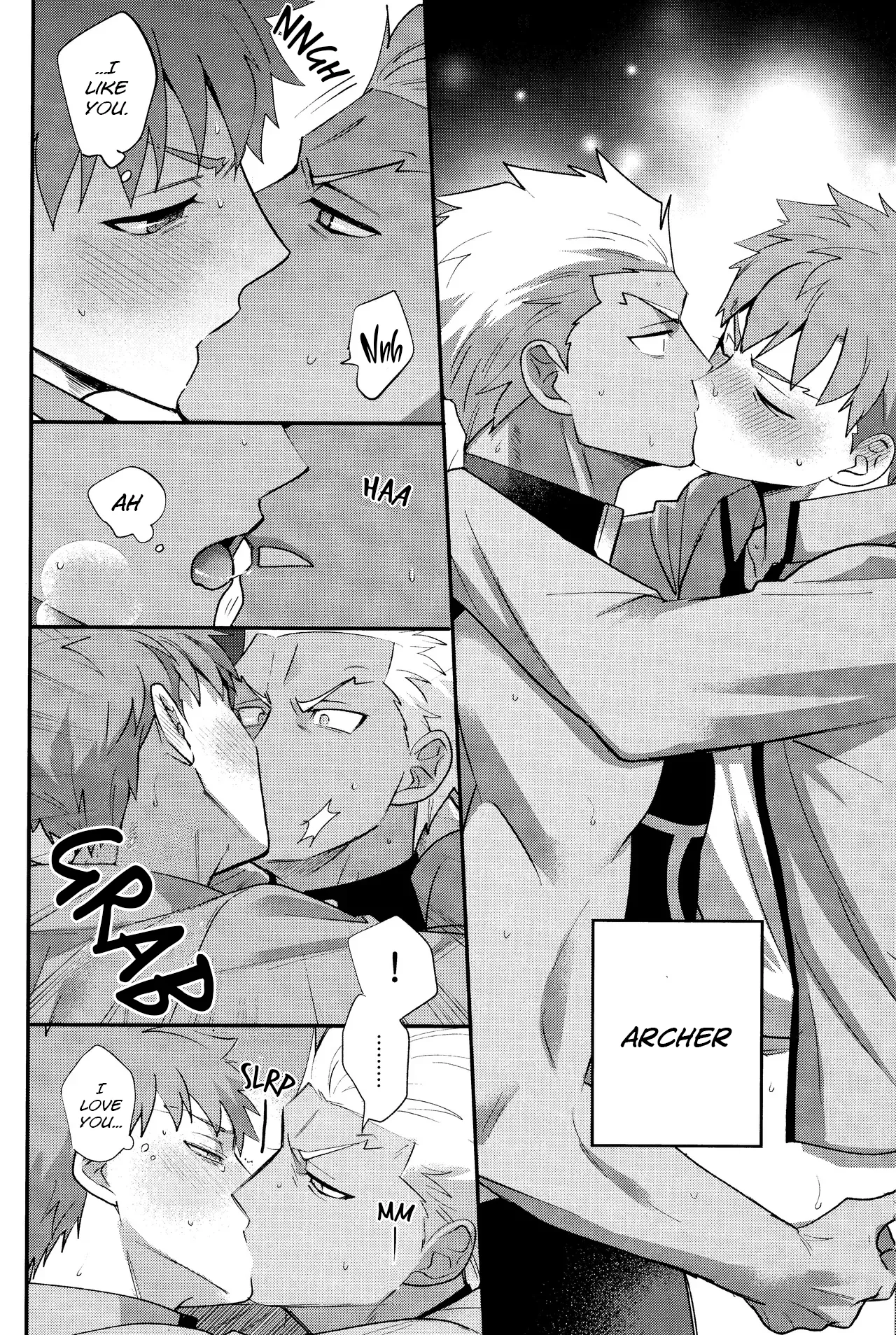 Misshitsu tojikome 24 ji page 23 featuring archer fate stay night parody - kissing dark skin hentai manga - read online free