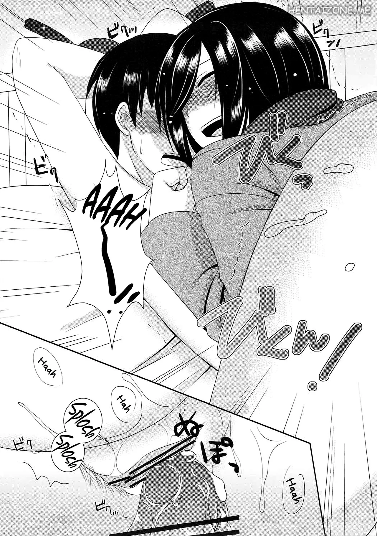 Annie leohart page 69 featuring mikasa ackerman shingeki no kyojin parody - compilation hentai manga - read online free