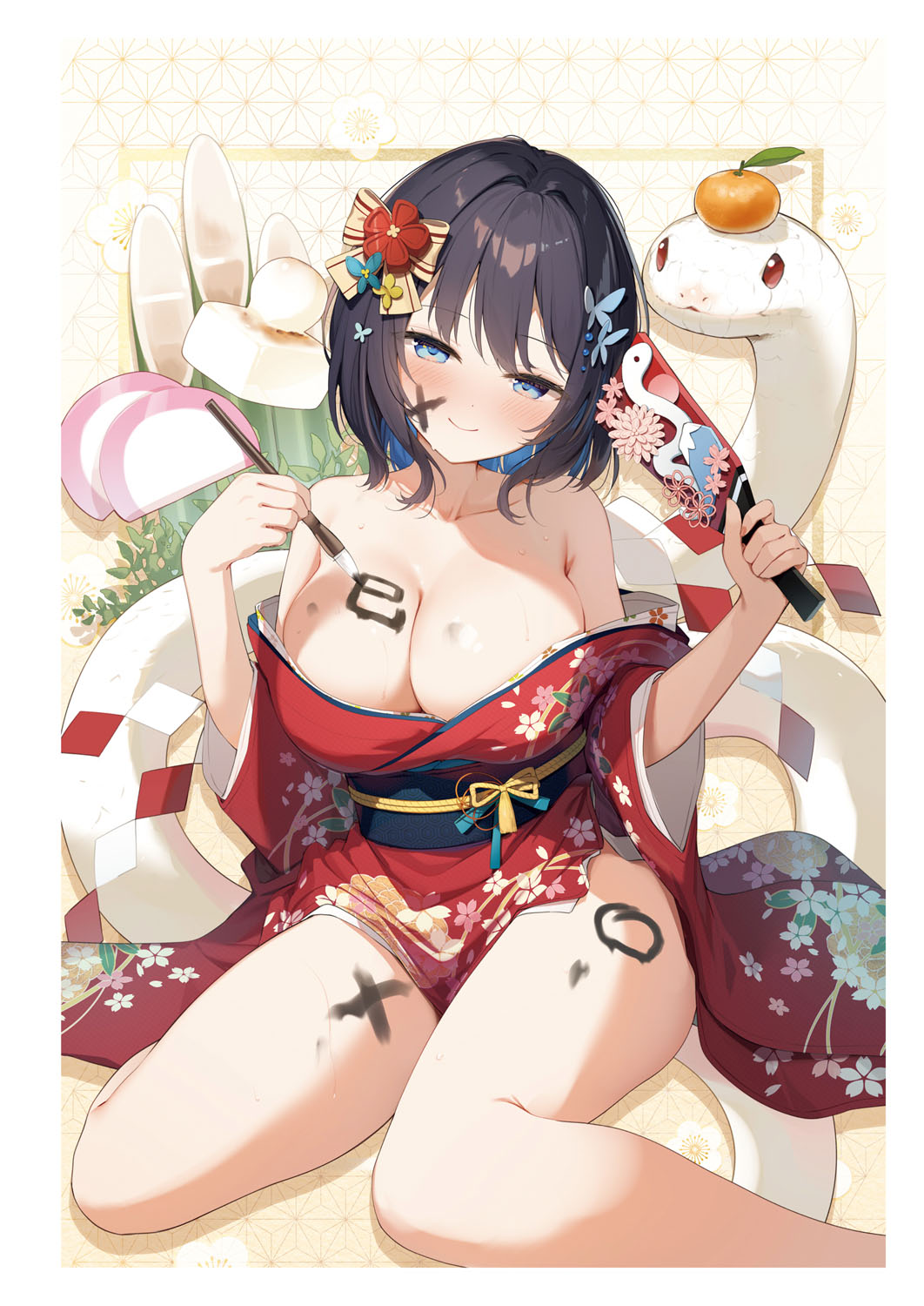 Seishun × Fetishism 5th Anniversary Visual FanBook page 122 - big breasts artbook hentai manga - read online free