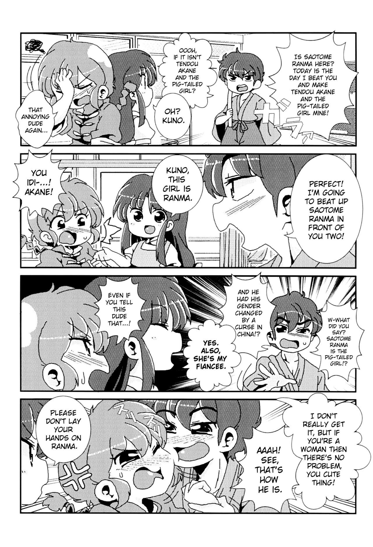 Akane ga Ranma ♀ ni Zokkon na Ken page 9 featuring ranma saotome ranma 12 parody - gender bender rough translation hentai manga - read online free