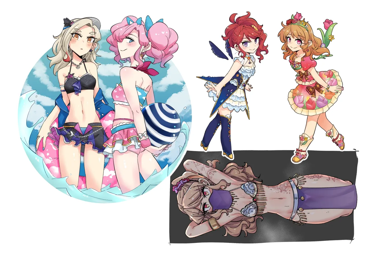 Jouge Sayuu no Theme page 83 aikatsu parody - read online free