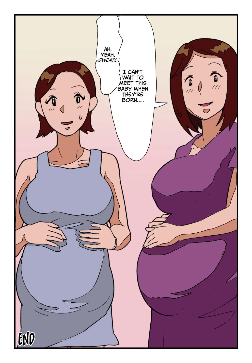 Nee-san to Kaasan wo Ryouhou Ninshin Saseta no wa Boku desu page 14 original parody - milf kissing hentai manga - read online free