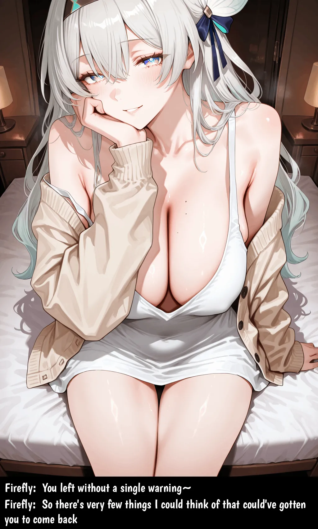 Firefly and her dumbass boyfriend's Daily Life 8 page 24 featuring firefly honkai star rail parody - big breasts netorare hentai manga - read online free