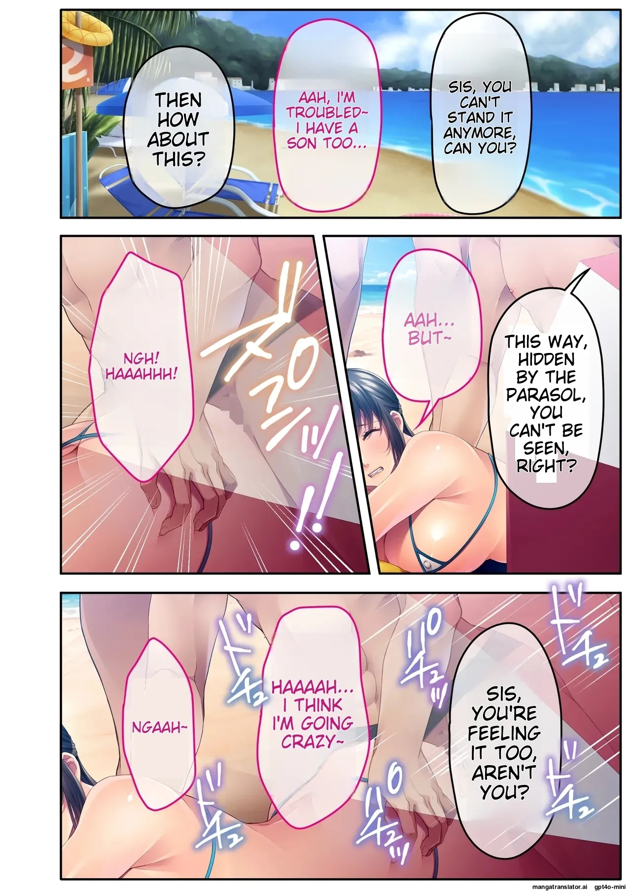 The busty promiscuous mom seduced by the playboys ~ The laid-back stepmom transforms a beach babe! Mosaic Comic Compilation page 15 original parody - milf big breasts hentai manga - read online free