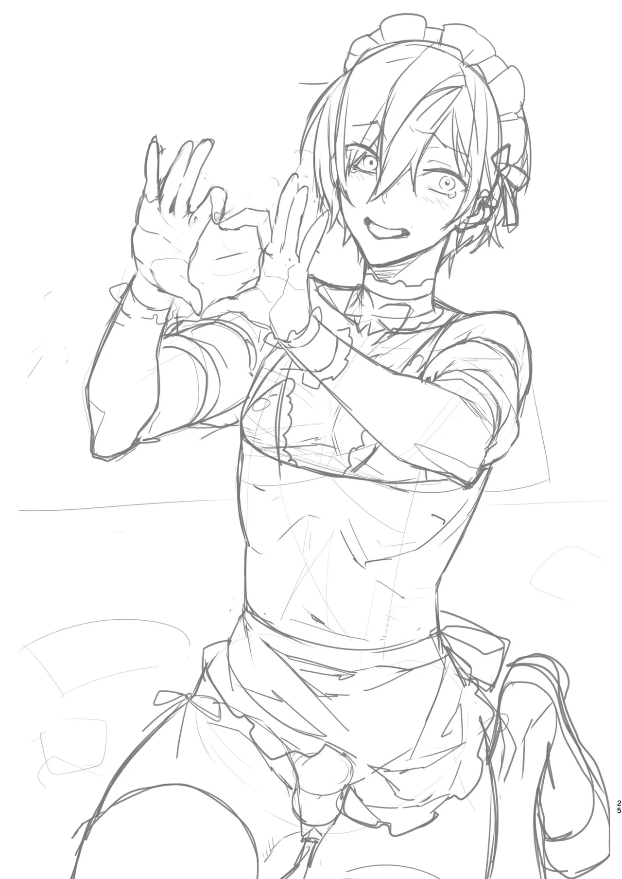 Dokidoki Mesu Ochi Go Houshi Seikatsu Soushuuhen page 25 original parody - eye-covering bang anal hentai manga - read online free