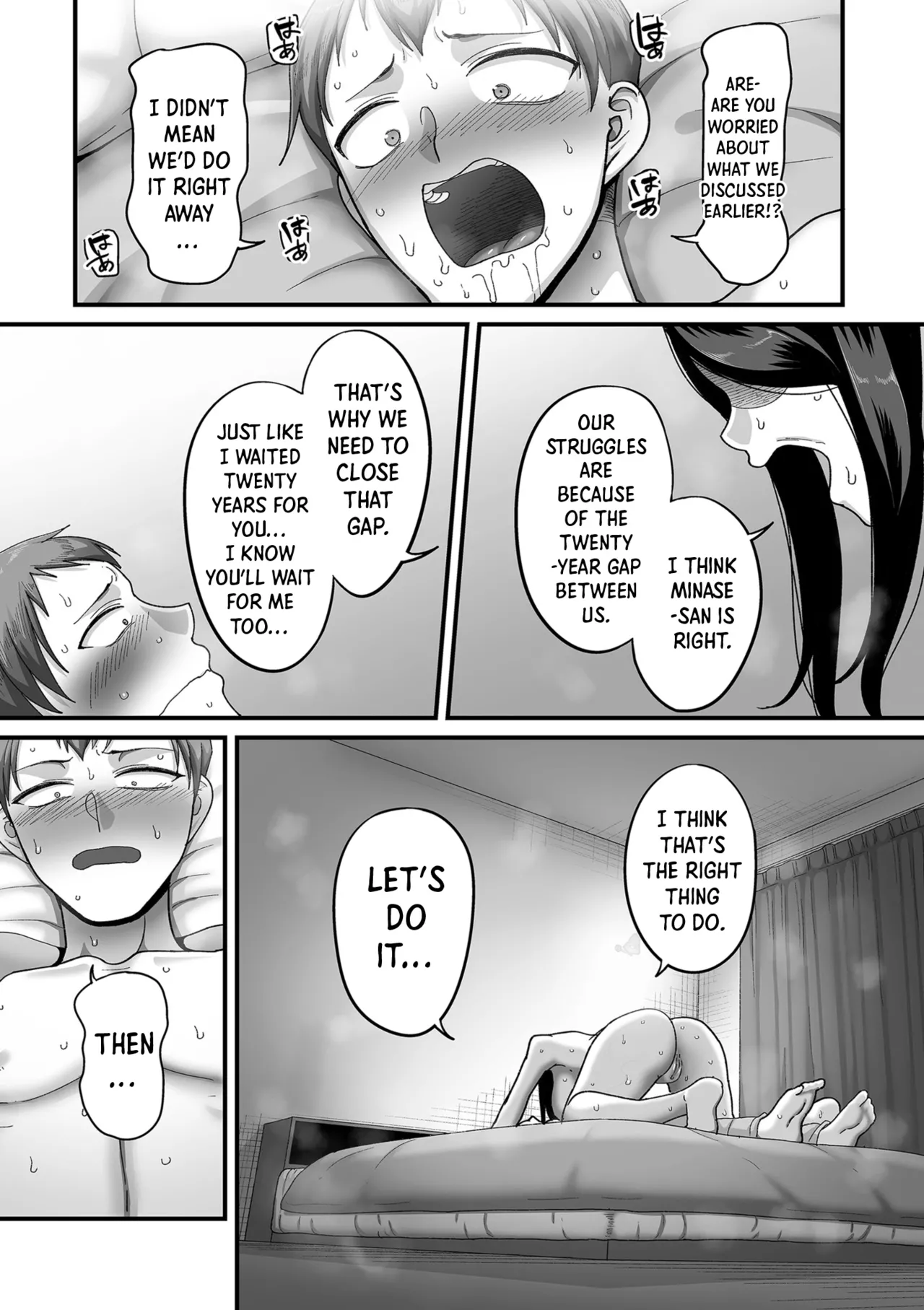 [Yamamoto Zenzen] Nijuunen (Fu) Itchi | 20 Years from Now, You Make Me a Little Nervous [English] [Shiro Translation] [Digital] page 115 - milf kissing hentai manga - read online free