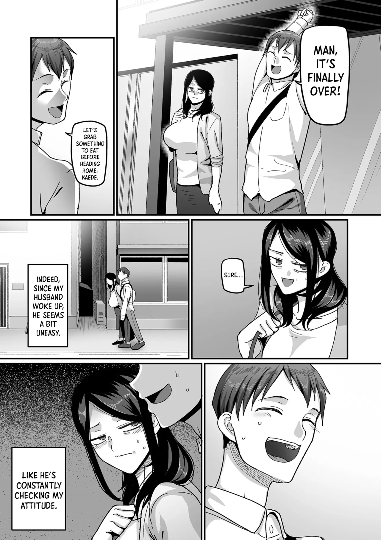 [Yamamoto Zenzen] Nijuunen (Fu) Itchi | 20 Years from Now, You Make Me a Little Nervous [English] [Shiro Translation] [Digital] page 51 - nakadashi beauty mark hentai manga - read online free