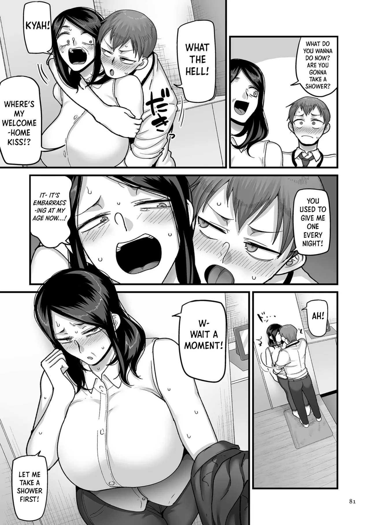 [Yamamoto Zenzen] Nijuunen (Fu) Itchi | 20 Years from Now, You Make Me a Little Nervous [English] [Shiro Translation] [Digital] page 81 - milf kissing hentai manga - read online free