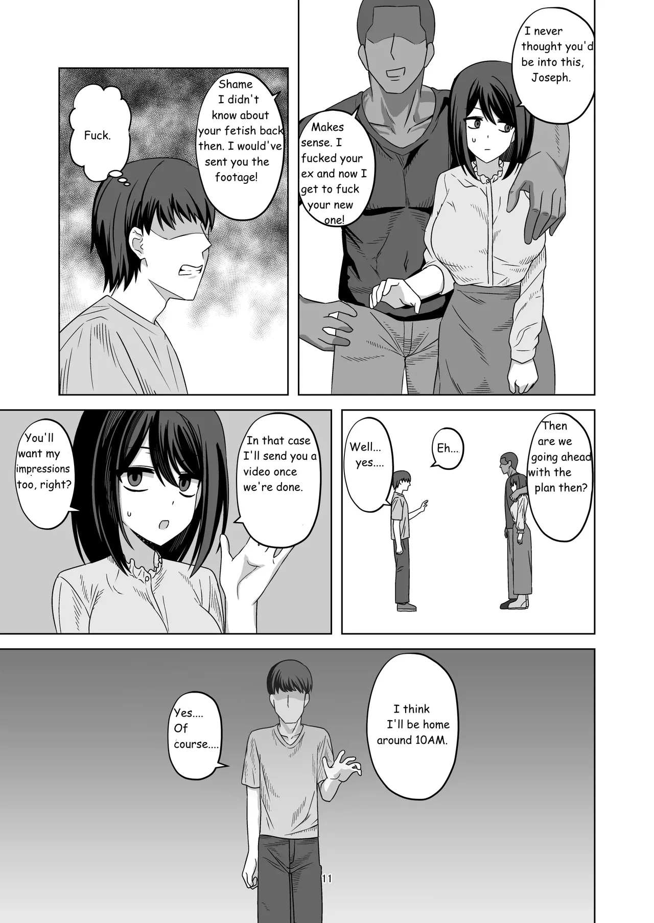 Expressionless Cuckolding with Netorase page 11 original parody - sole female nakadashi hentai manga - read online free