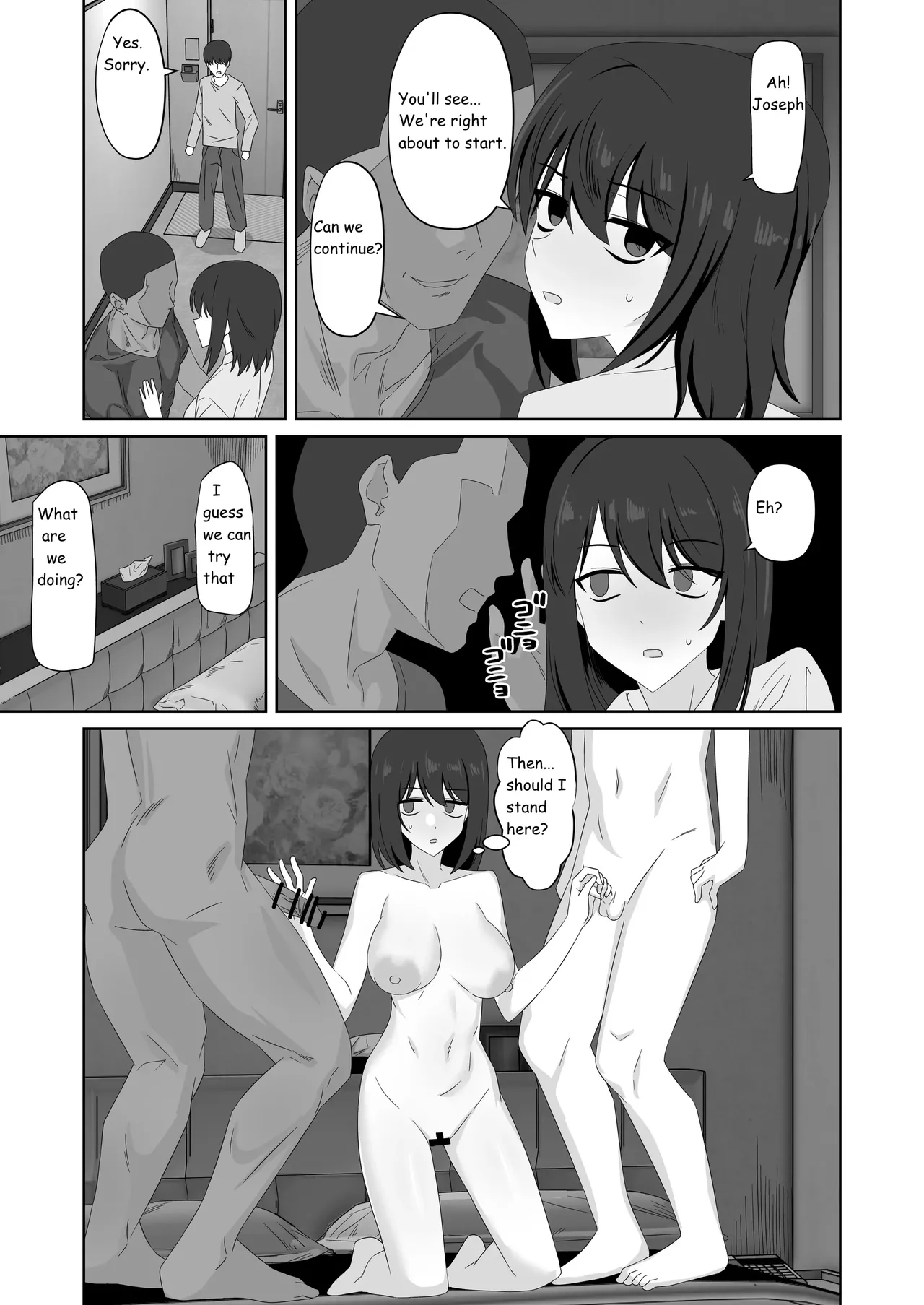 Expressionless Cuckolding with Netorase page 41 original parody - handjob kissing hentai manga - read online free