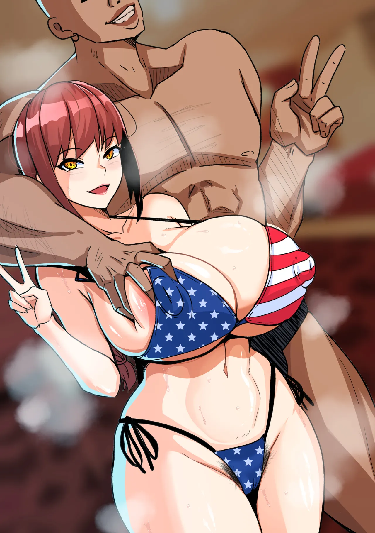 [Merkonig] B-Trayal 56 Makima (UC) JP page 20 featuring makima chainsaw man parody - sole female swimsuit hentai manga - read online free