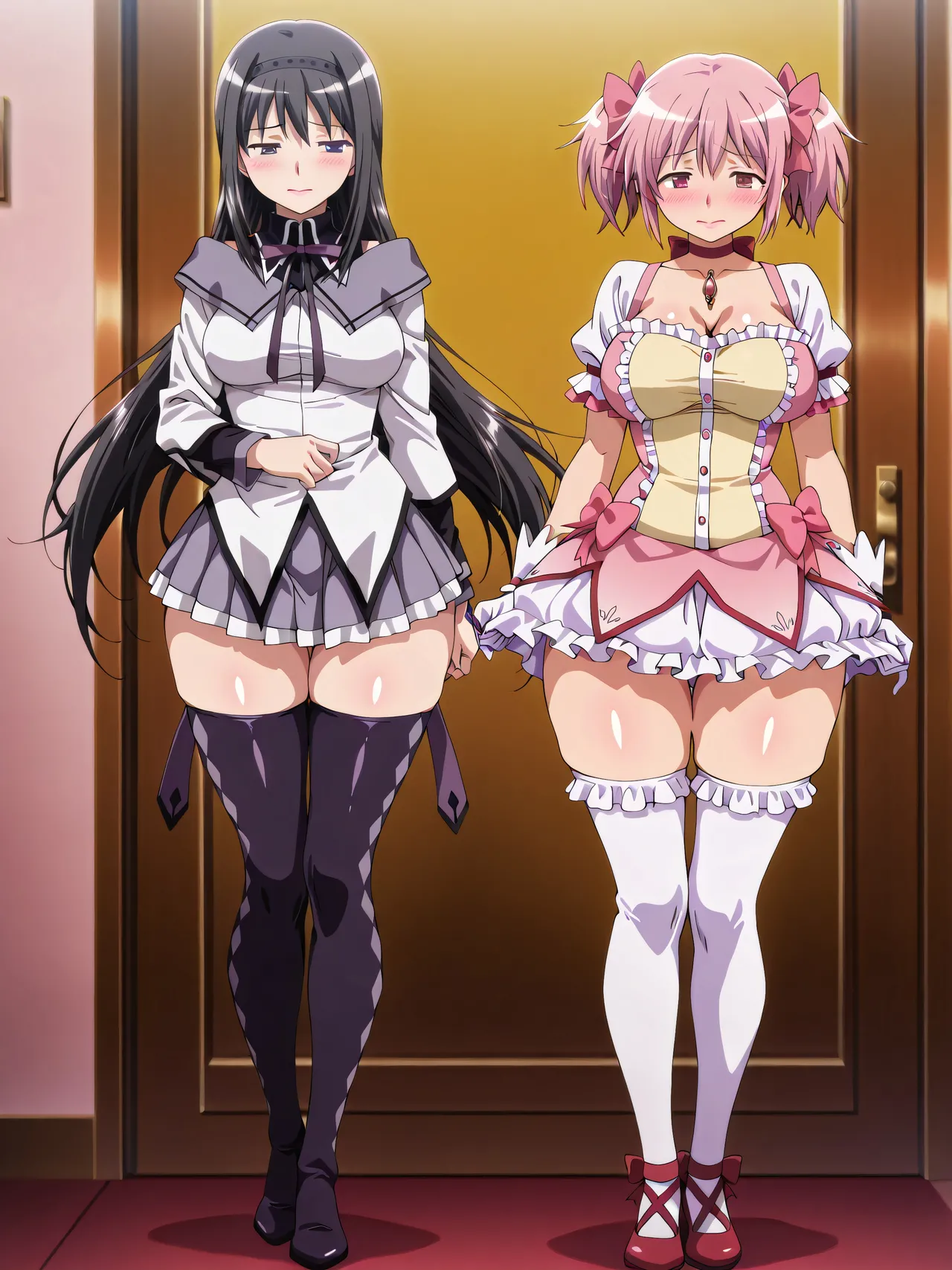 Madoka Kaname x Homura Akemi page 11 featuring madoka kaname puella magi madoka magica parody - yuri females only hentai manga - read online free