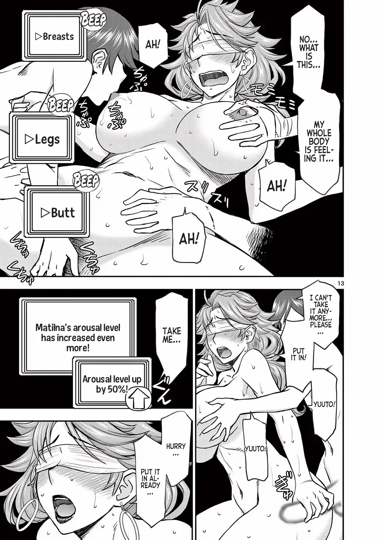 [Ooi Masakazu / Inomaru] Isekai Furin ll ~Michibika Reshi Hitodzuma Tachi to Bukiyo Tensei Yuusha~vol 01 [English] page 85 - full censorship blindfold hentai manga - read online free