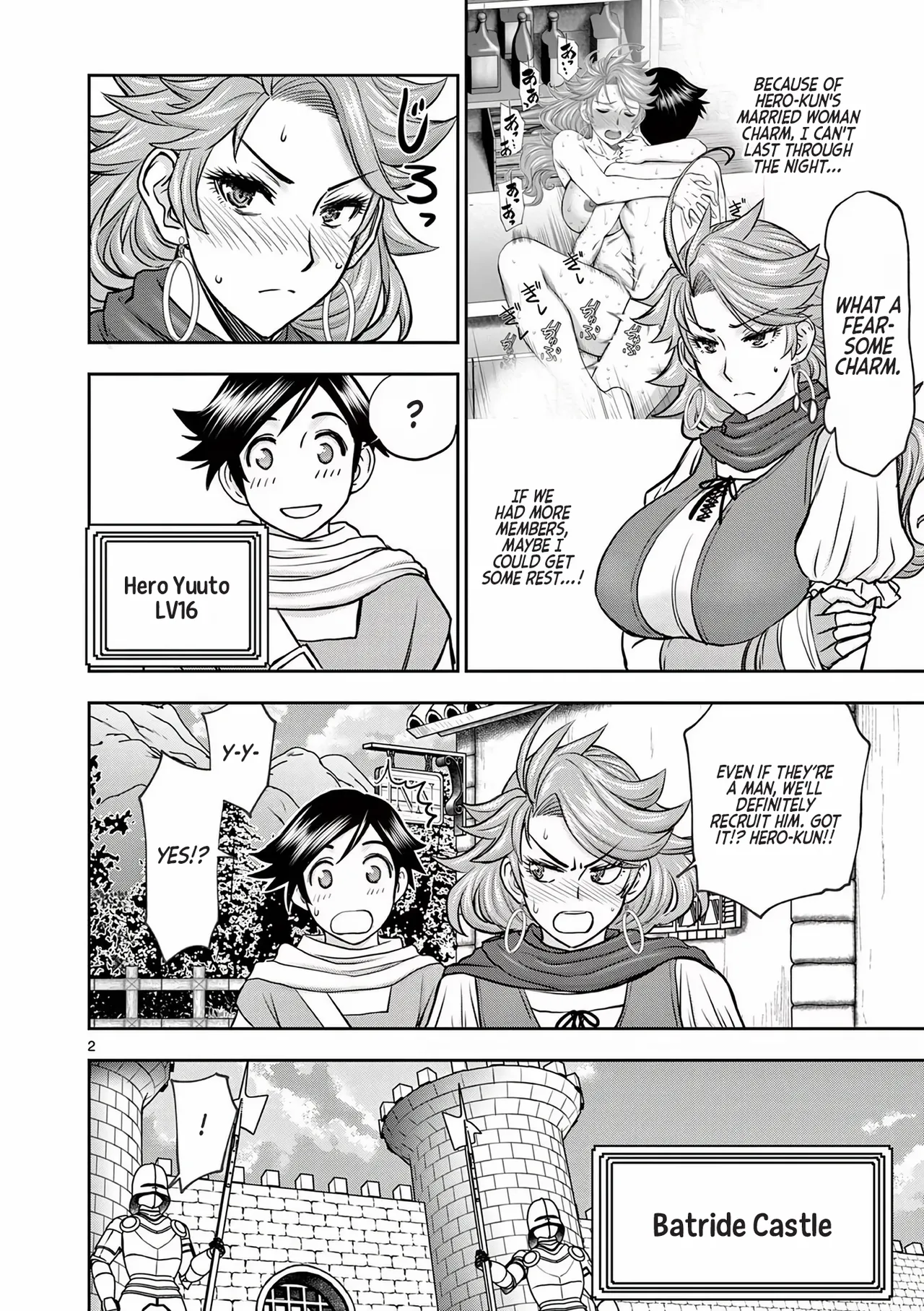 [Ooi Masakazu / Inomaru] Isekai Furin ll ~Michibika Reshi Hitodzuma Tachi to Bukiyo Tensei Yuusha~vol 01 [English] page 90 - full censorship blindfold hentai manga - read online free