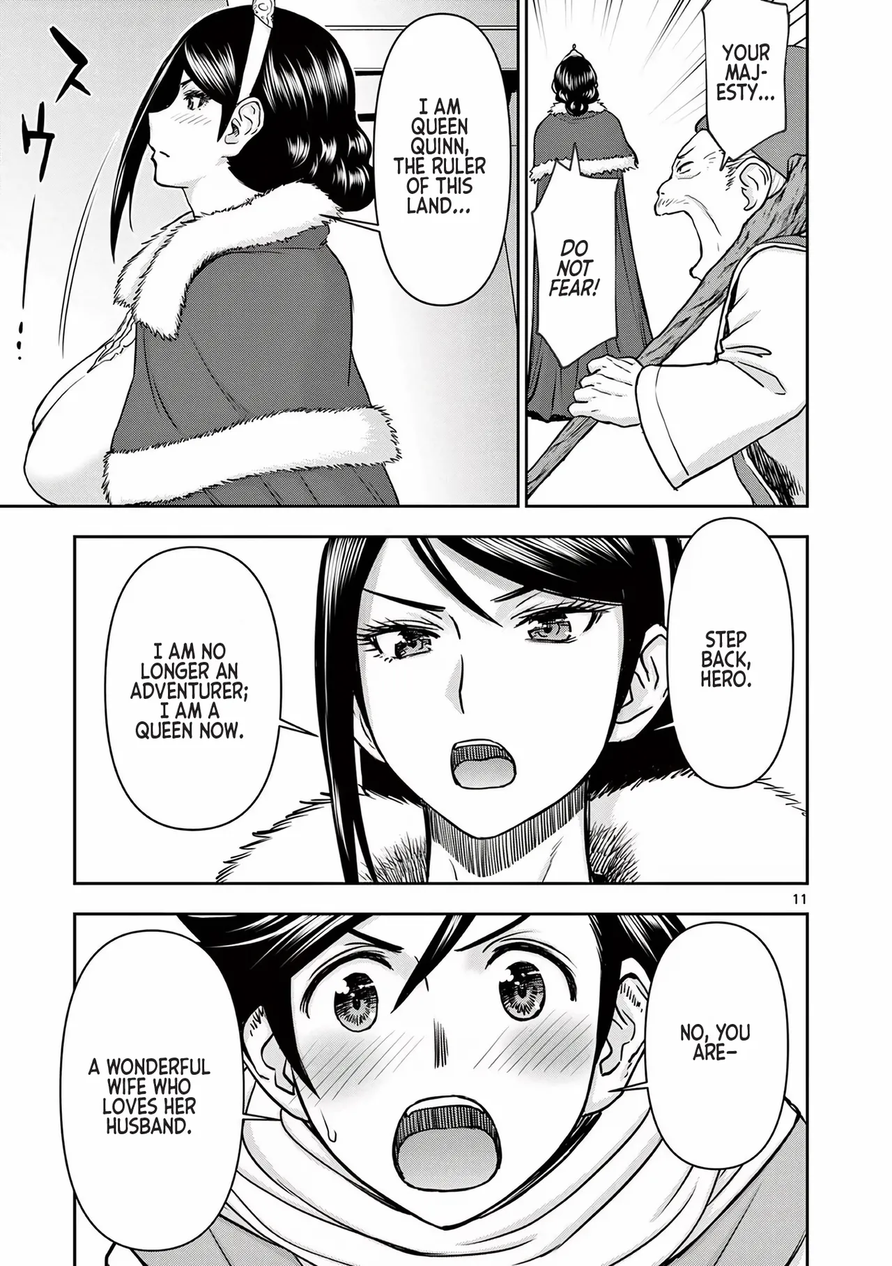 [Ooi Masakazu / Inomaru] Isekai Furin ll ~Michibika Reshi Hitodzuma Tachi to Bukiyo Tensei Yuusha~vol 01 [English] page 99 - full censorship blindfold hentai manga - read online free