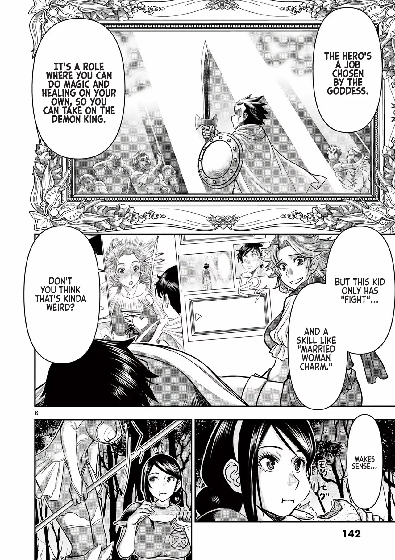 [Ooi Masakazu / Inomaru] Isekai Furin ll ~Michibika Reshi Hitodzuma Tachi to Bukiyo Tensei Yuusha~vol 02 [English] page 140 - full censorship big breasts hentai manga - read online free