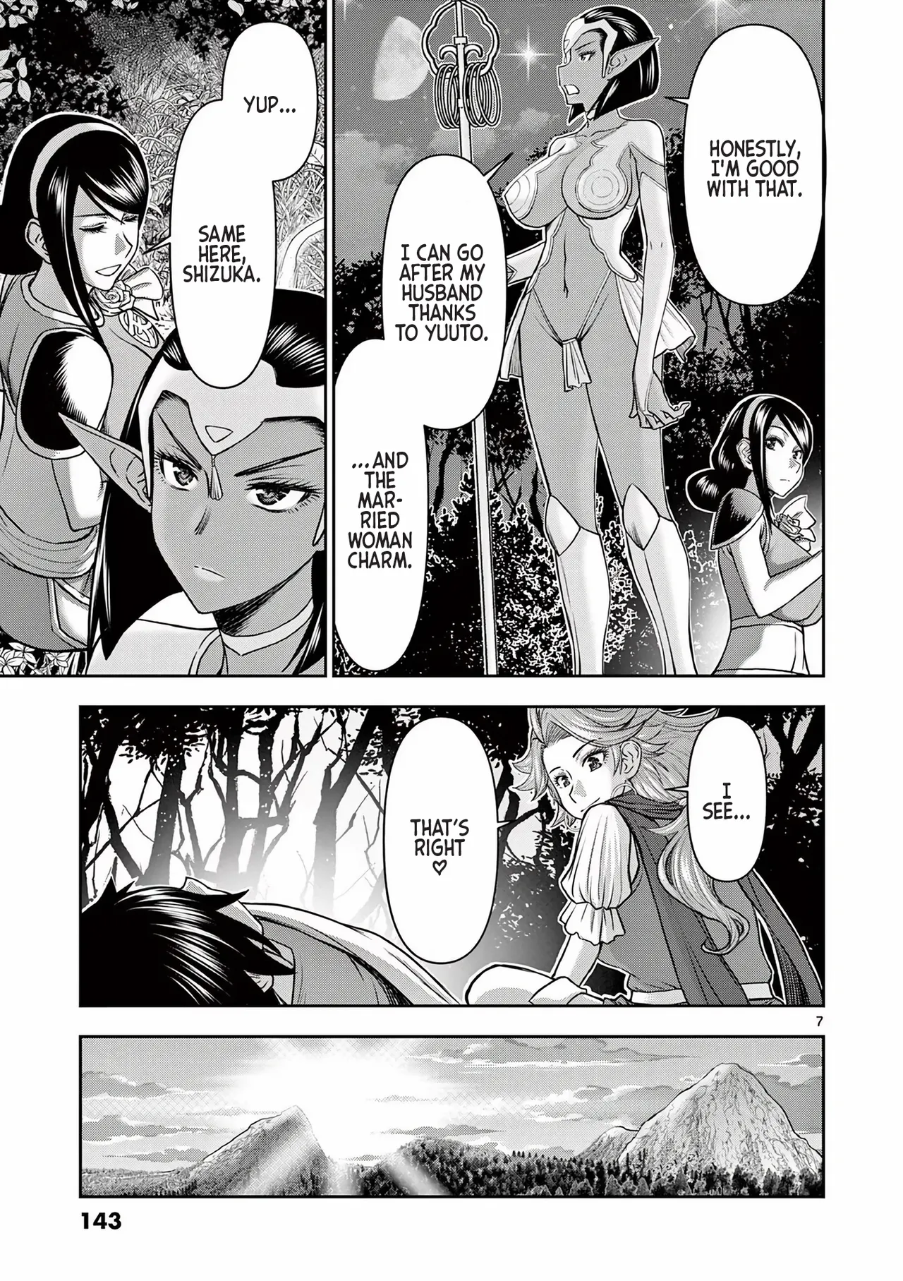 [Ooi Masakazu / Inomaru] Isekai Furin ll ~Michibika Reshi Hitodzuma Tachi to Bukiyo Tensei Yuusha~vol 02 [English] page 141 - full censorship big breasts hentai manga - read online free