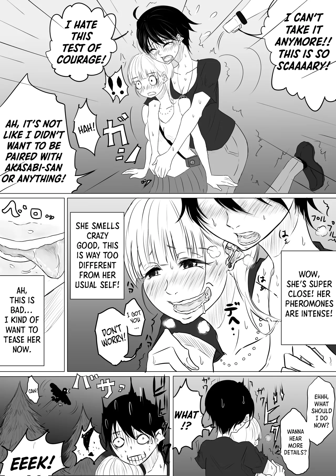 DANCE WITH THE FEAR page 9 original parody - yuri females only hentai manga - read online free