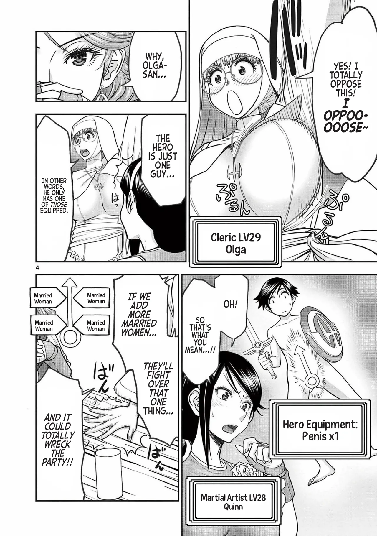 [Ooi Masakazu / Inomaru] Isekai Furin ll ~Michibika Reshi Hitodzuma Tachi to Bukiyo Tensei Yuusha~vol 03 [English] page 116 - milf big breasts hentai manga - read online free