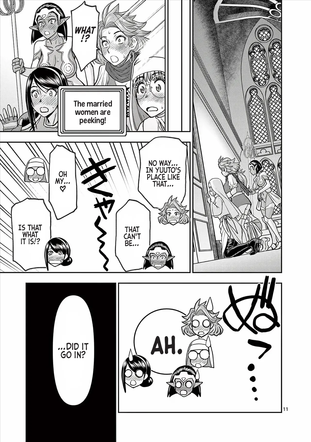 [Ooi Masakazu / Inomaru] Isekai Furin ll ~Michibika Reshi Hitodzuma Tachi to Bukiyo Tensei Yuusha~vol 04 [English] - Page 12