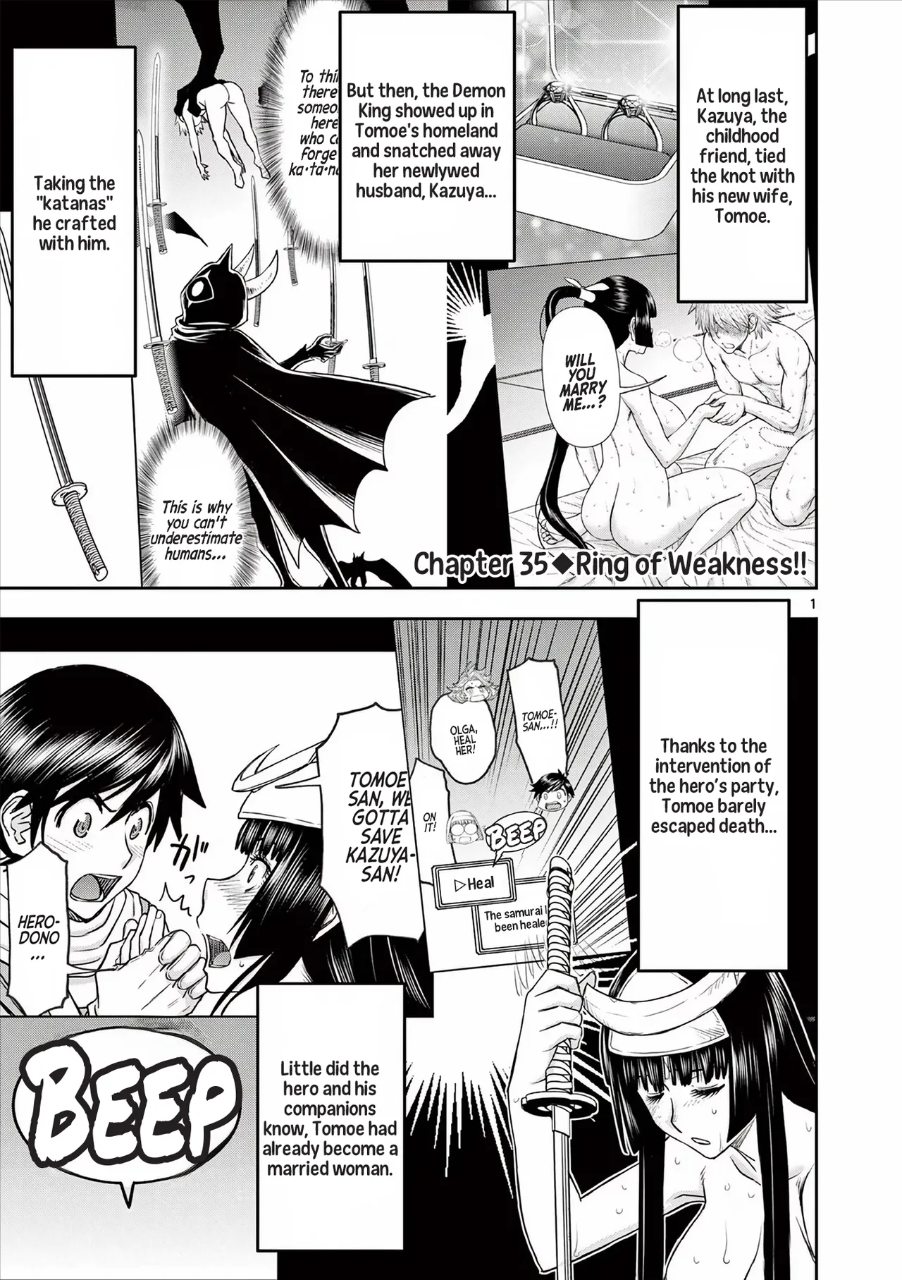 [Ooi Masakazu / Inomaru] Isekai Furin ll ~Michibika Reshi Hitodzuma Tachi to Bukiyo Tensei Yuusha~vol 05 [English] page 39 - milf big breasts hentai manga - read online free