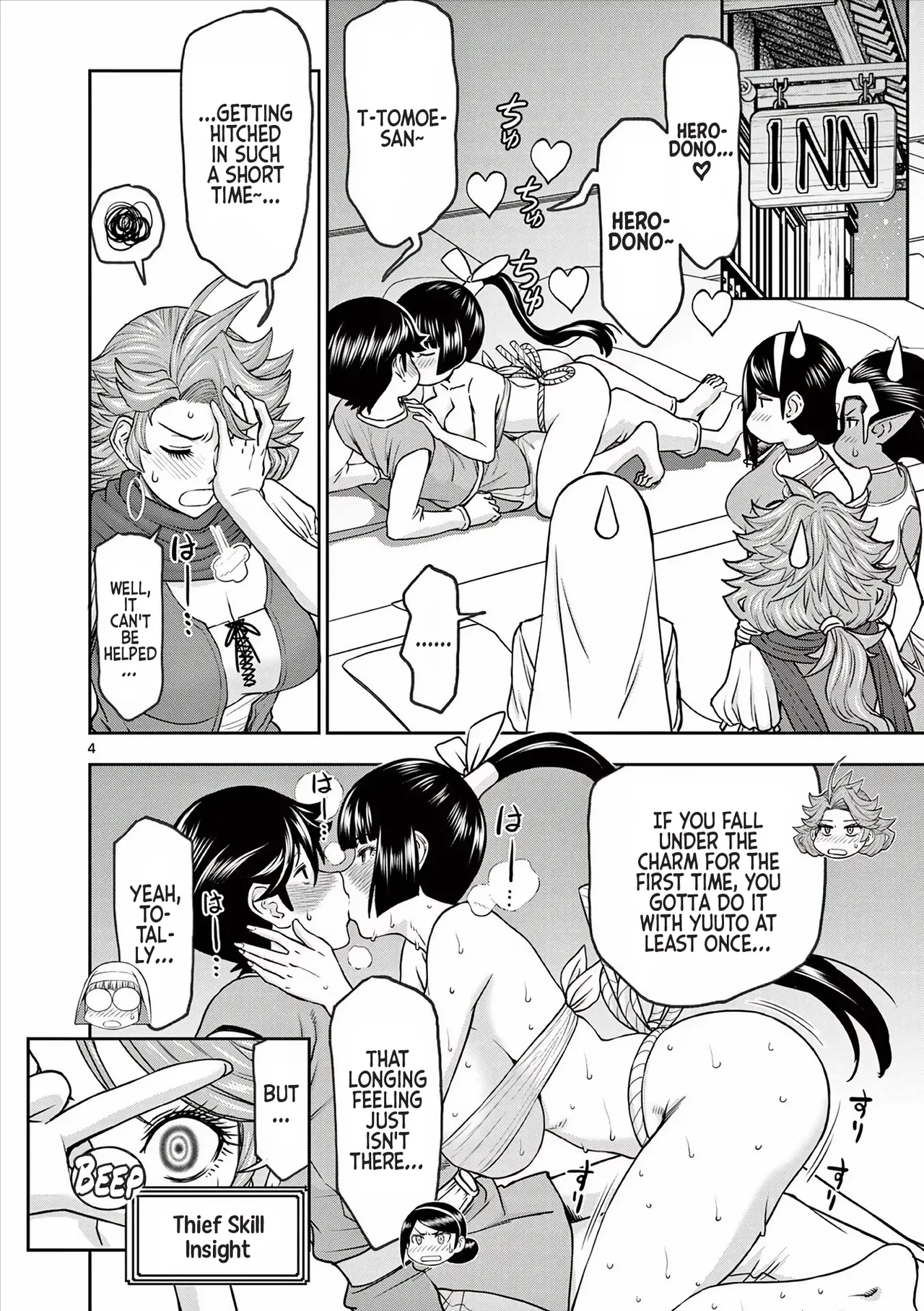 [Ooi Masakazu / Inomaru] Isekai Furin ll ~Michibika Reshi Hitodzuma Tachi to Bukiyo Tensei Yuusha~vol 05 [English] page 42 - full censorship big penis hentai manga - read online free